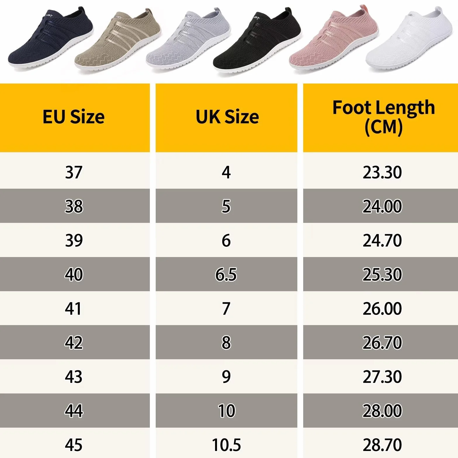 Wizshoe Scarpe Barefoot Donna Slip on Sneakers Uomo Minimaliste Scarpe Leggere Suola Zero Drop