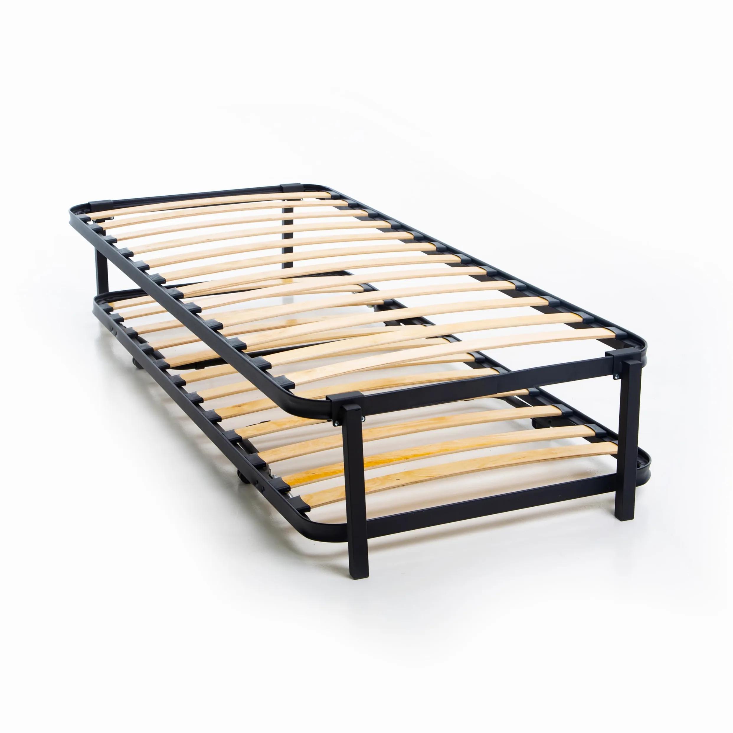 DOLCI SOGNI Rete Letto Singolo Estraibile Bambini, Struttura 80x190, Secondo Letto a Scomparsa, 100% Made In Italy
