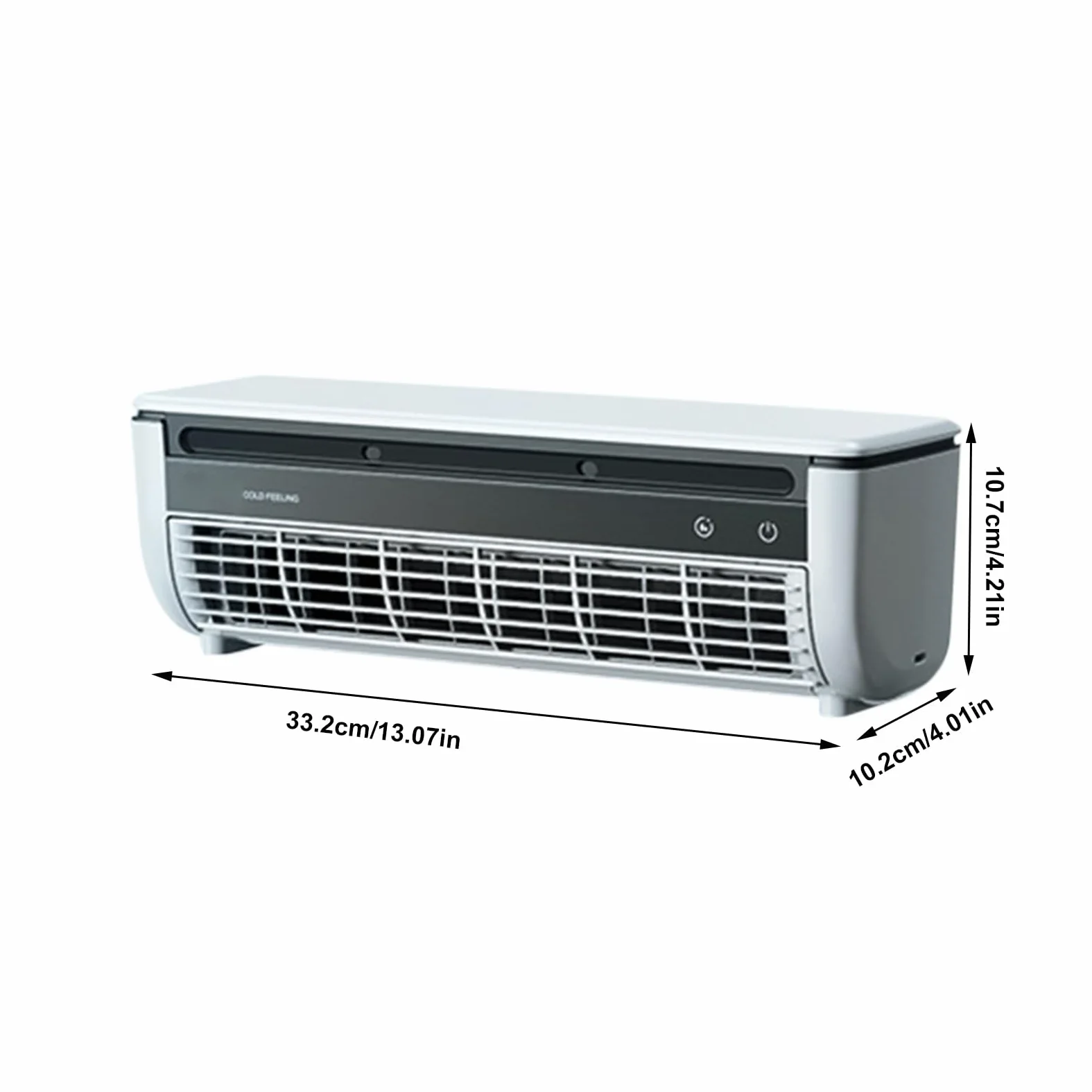 Ventilatore Da Parete Portatile, Condizionatore Portatile Ricaricabile Tramite USB, Condizionatore Da Parete Senza Fori, Ventilatore A Raffreddamento Rapido, Raffrescatore D'aria Per Cucina E