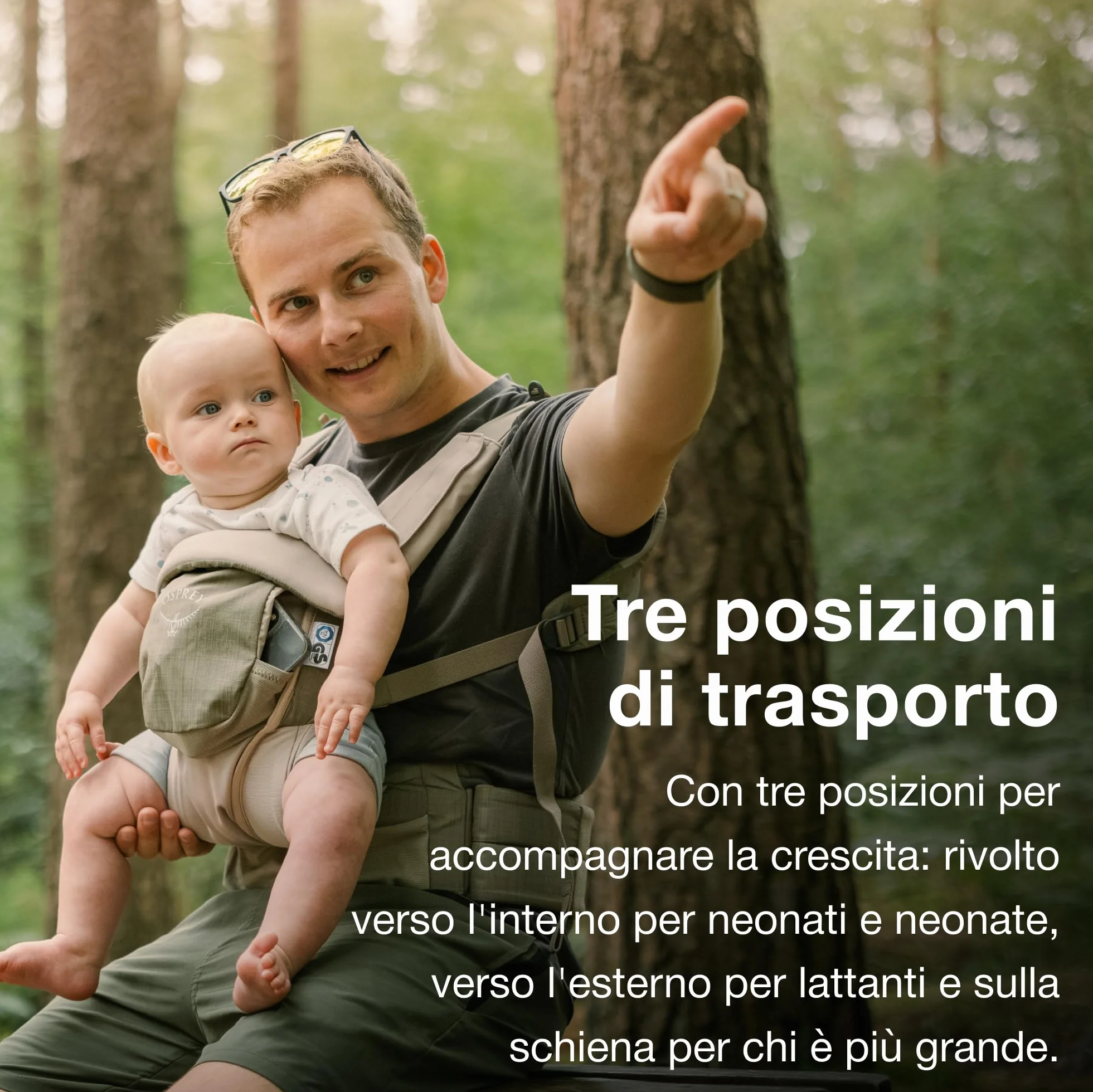 Osprey Poco Porta bimbo morbido LT