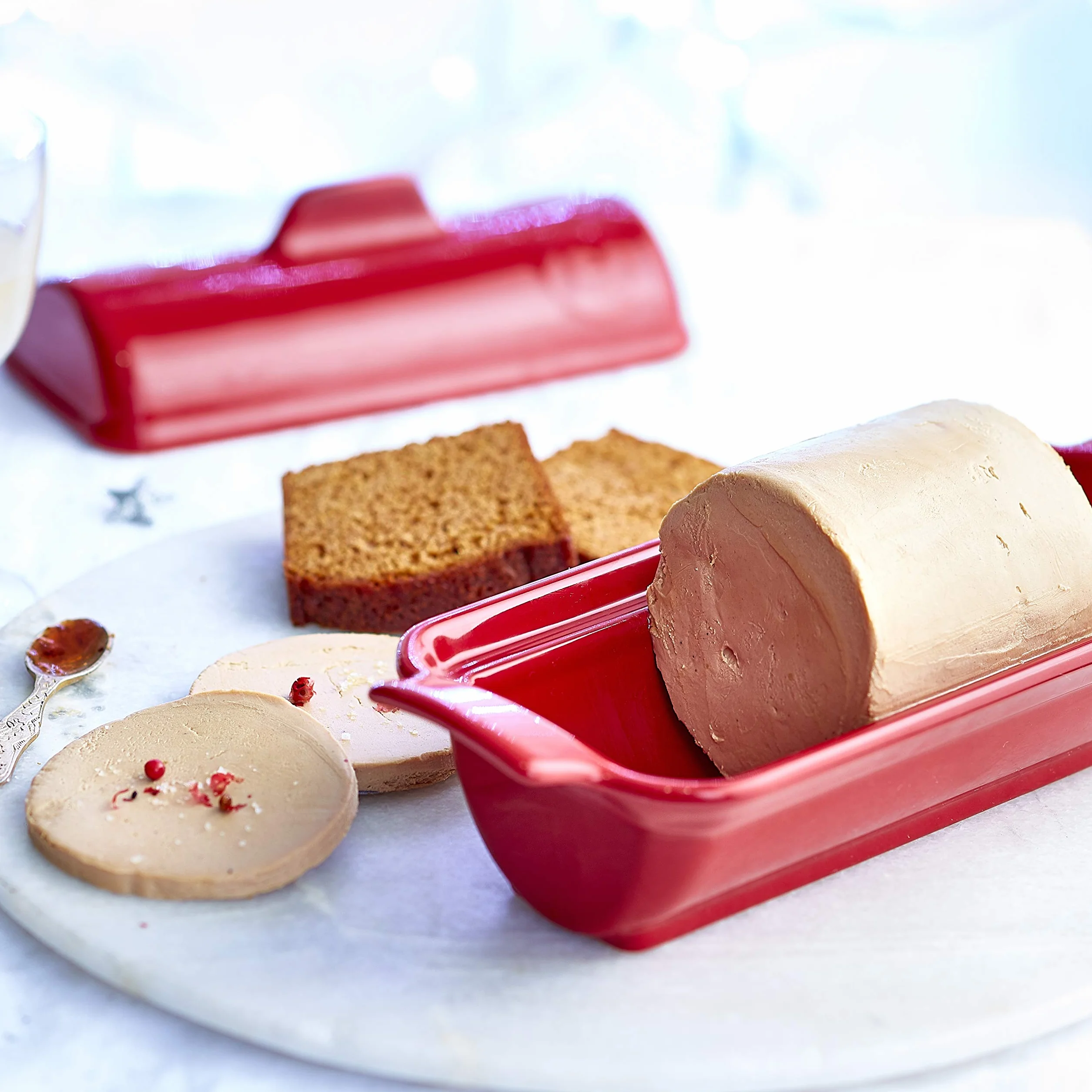 Emile Henry EH345865 Terrina per Il Medaglione di Foie Gras, Marsala