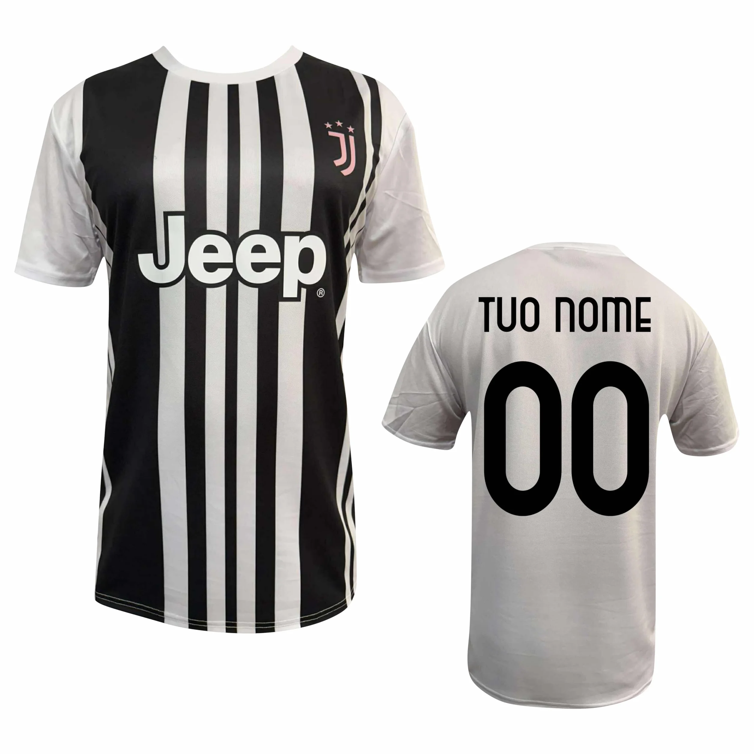 JUVENTUS Maglia Juve Replica Stadio Ufficiale Adulto Bambino Personalizzabile