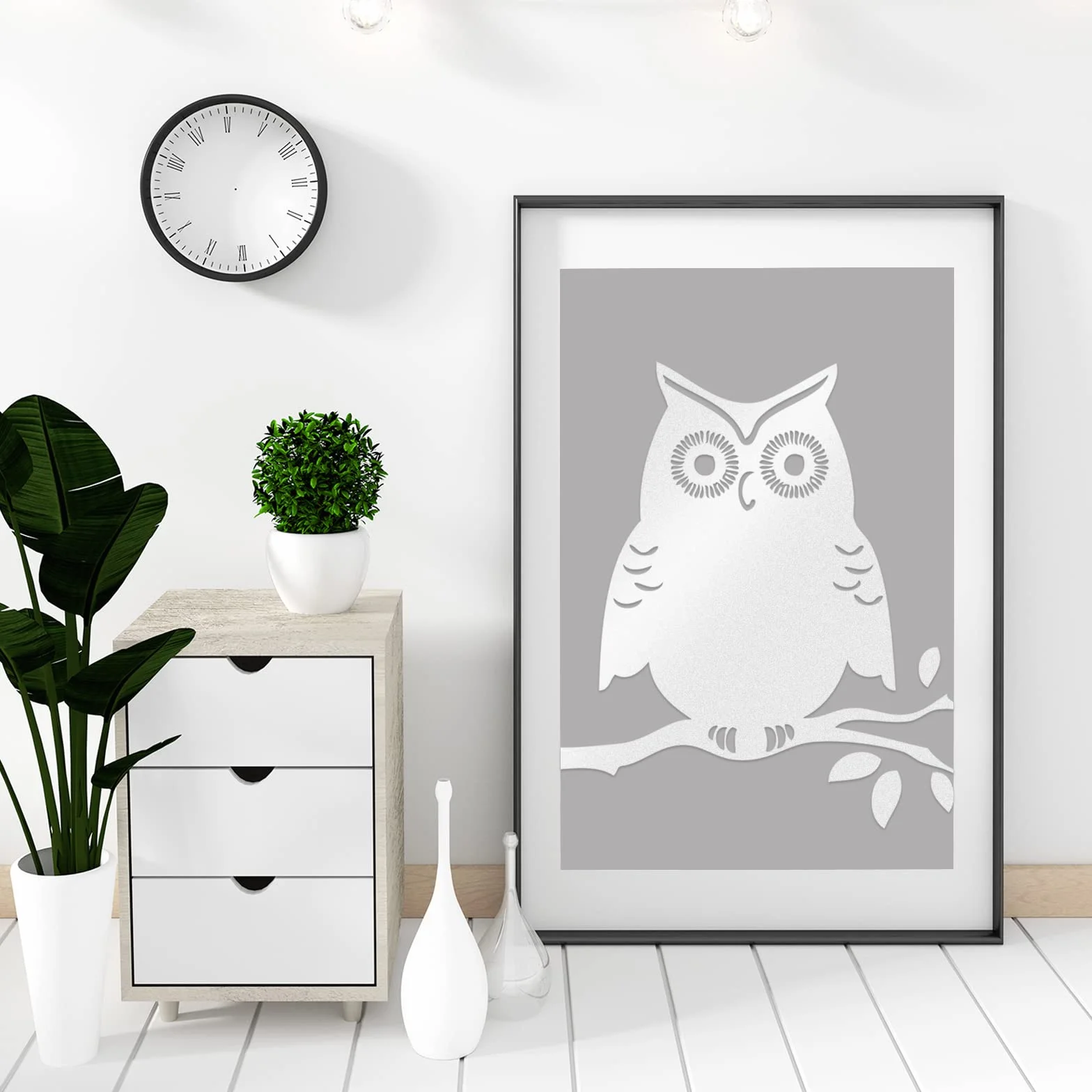 Vinile adesivo Bianco opaco 30,5 x 305 cm per Cricut Silhouette macchine da taglio