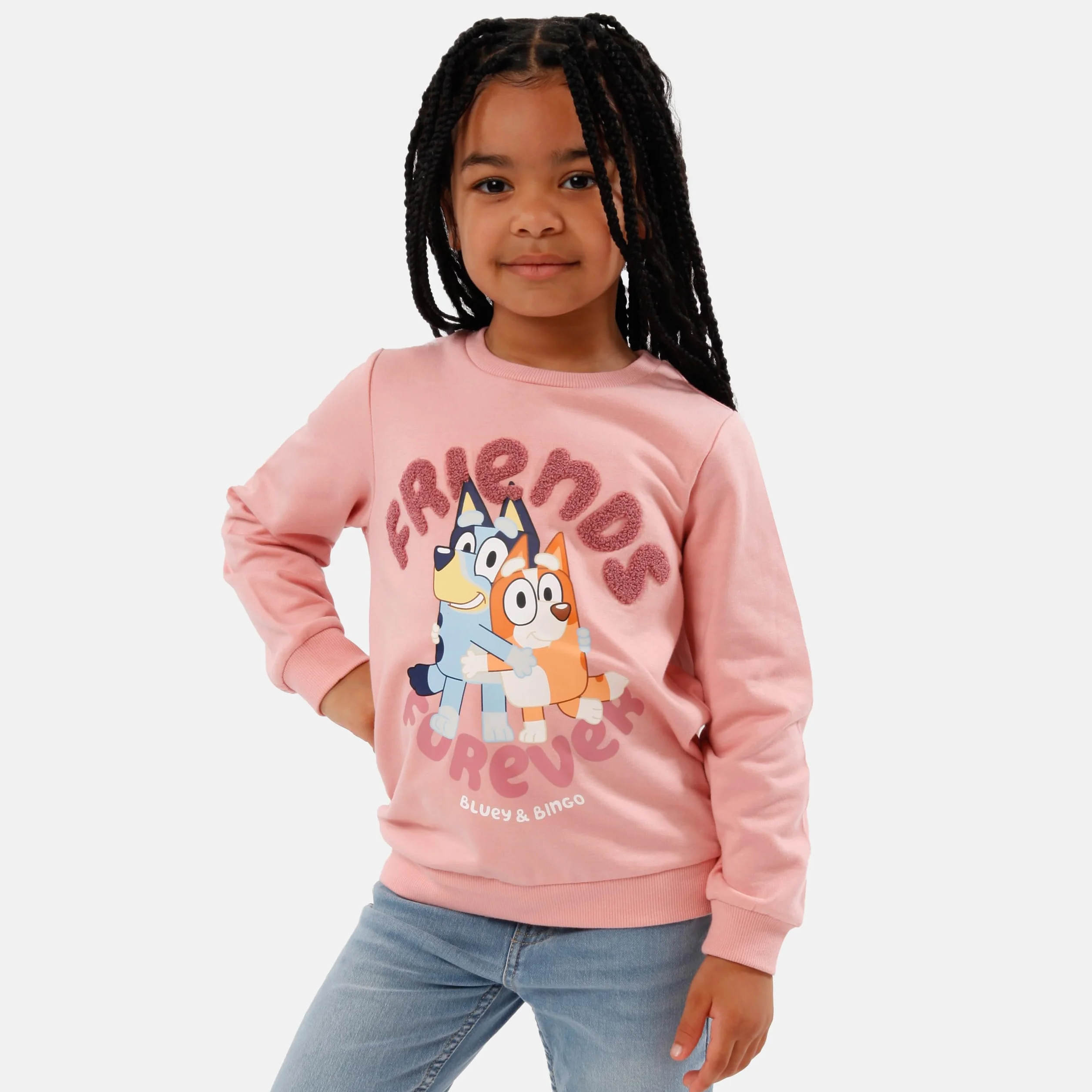 Bluey Felpa Ragazze Bingo Bambini