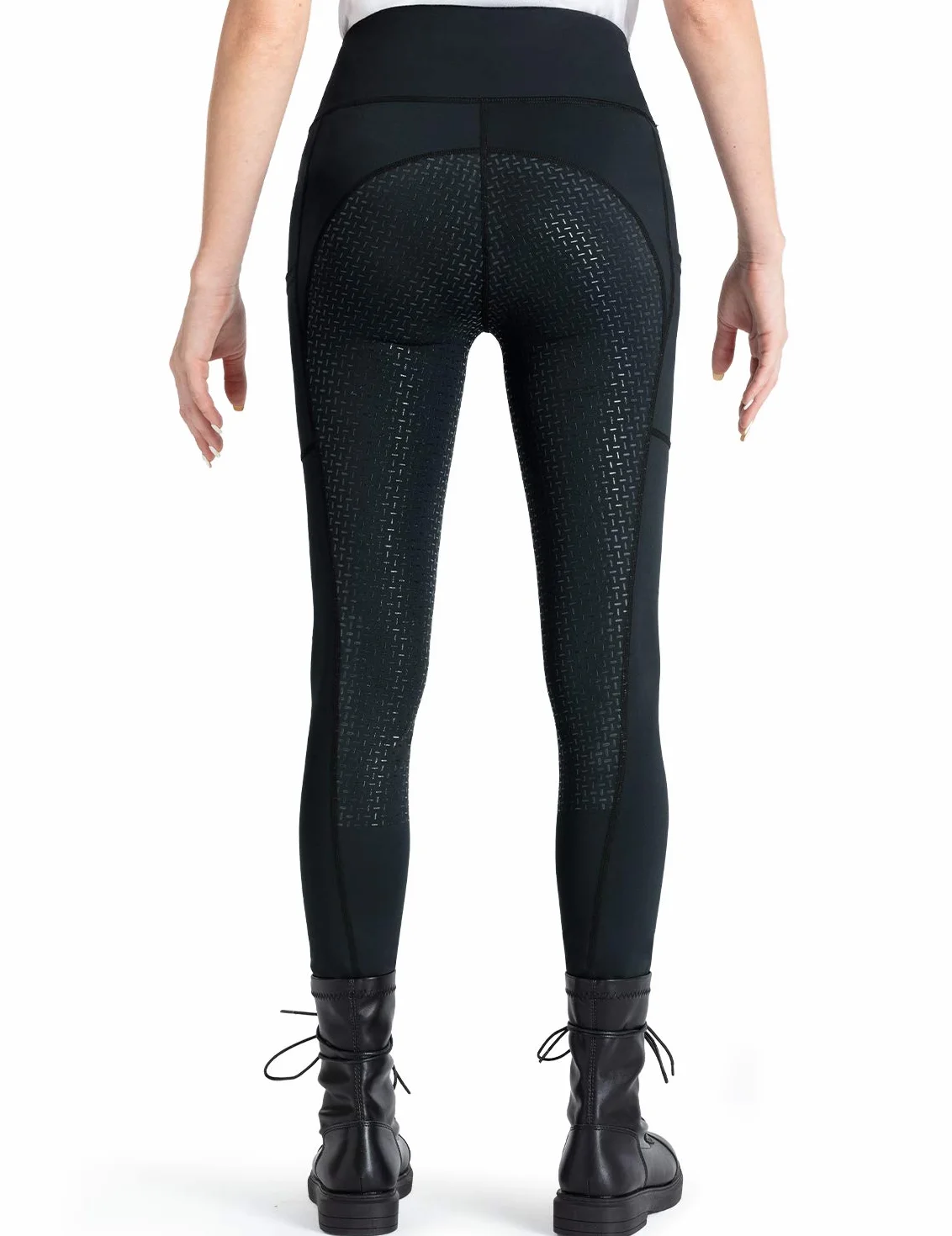 NAVISKIN Pantaloni da Equitazione Donna Calzamaglia Impugnatura Silicone Morbido Elastico