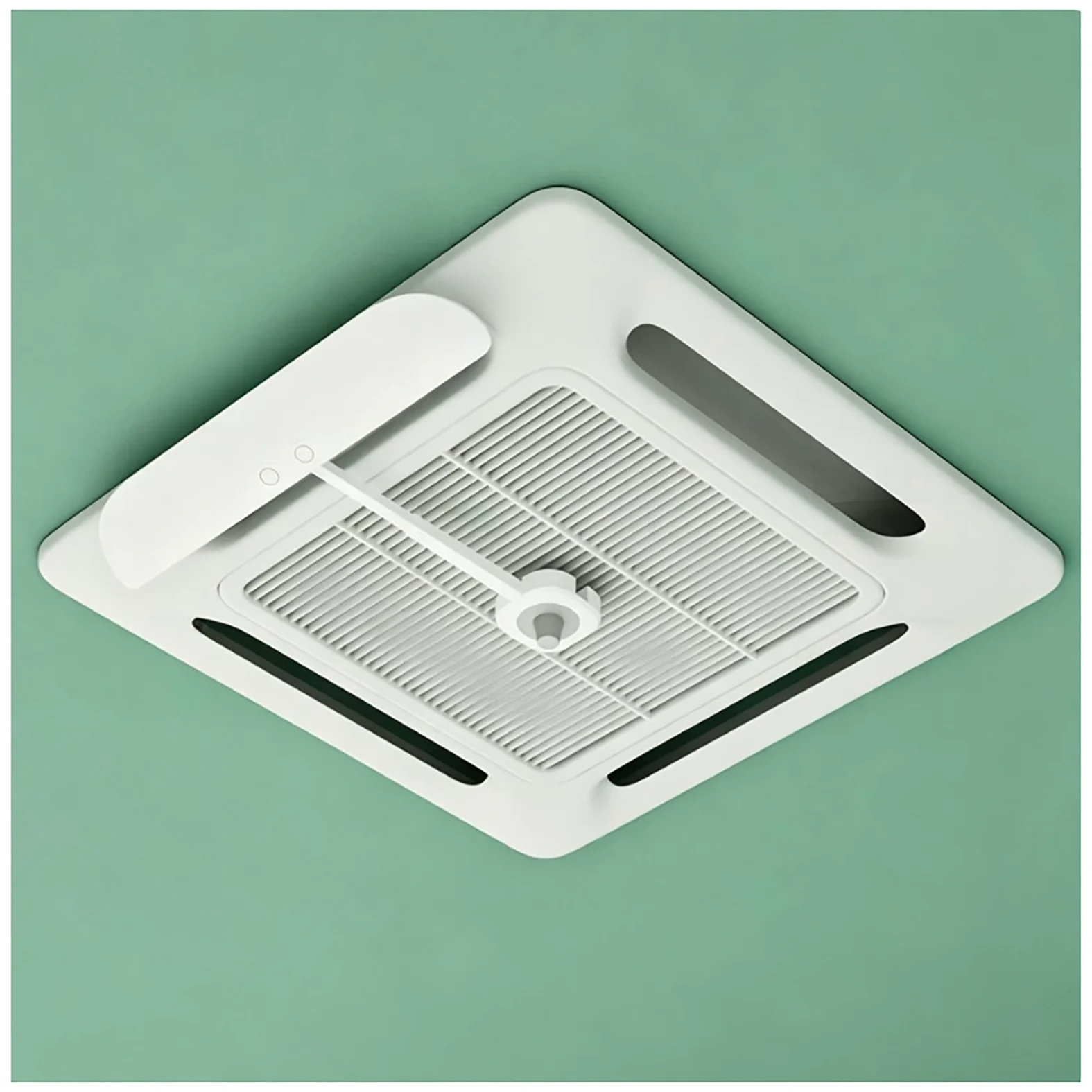 Deflettore del flusso d'aria per climatizzatore, Deflettore regolabile for condizionatore da soffitto a cassetta 11x60 cm 1-4 Pz | One-sided