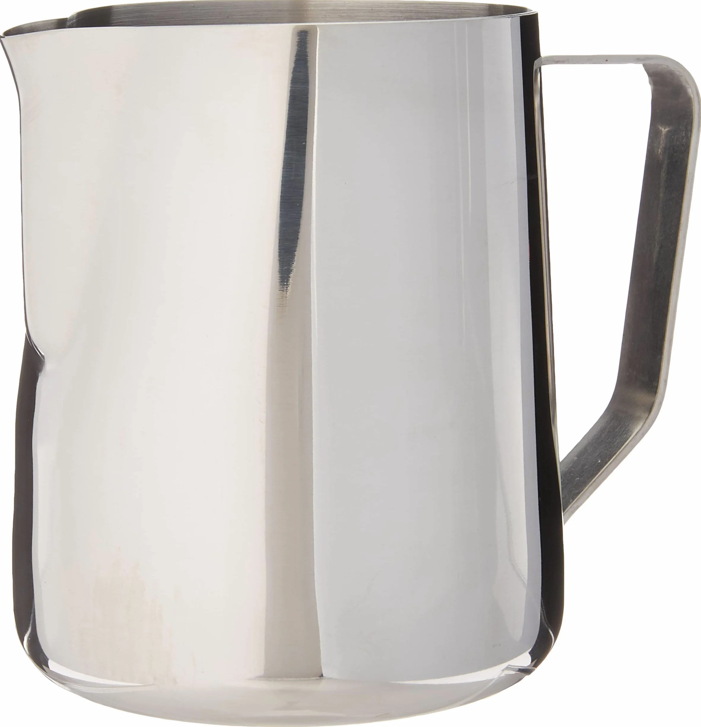 Rhino Classic - Brocca per latte in acciaio inox, 950 ml, da utilizzare con la macchina da caffè o montalatte per latte o latte piatto bianco