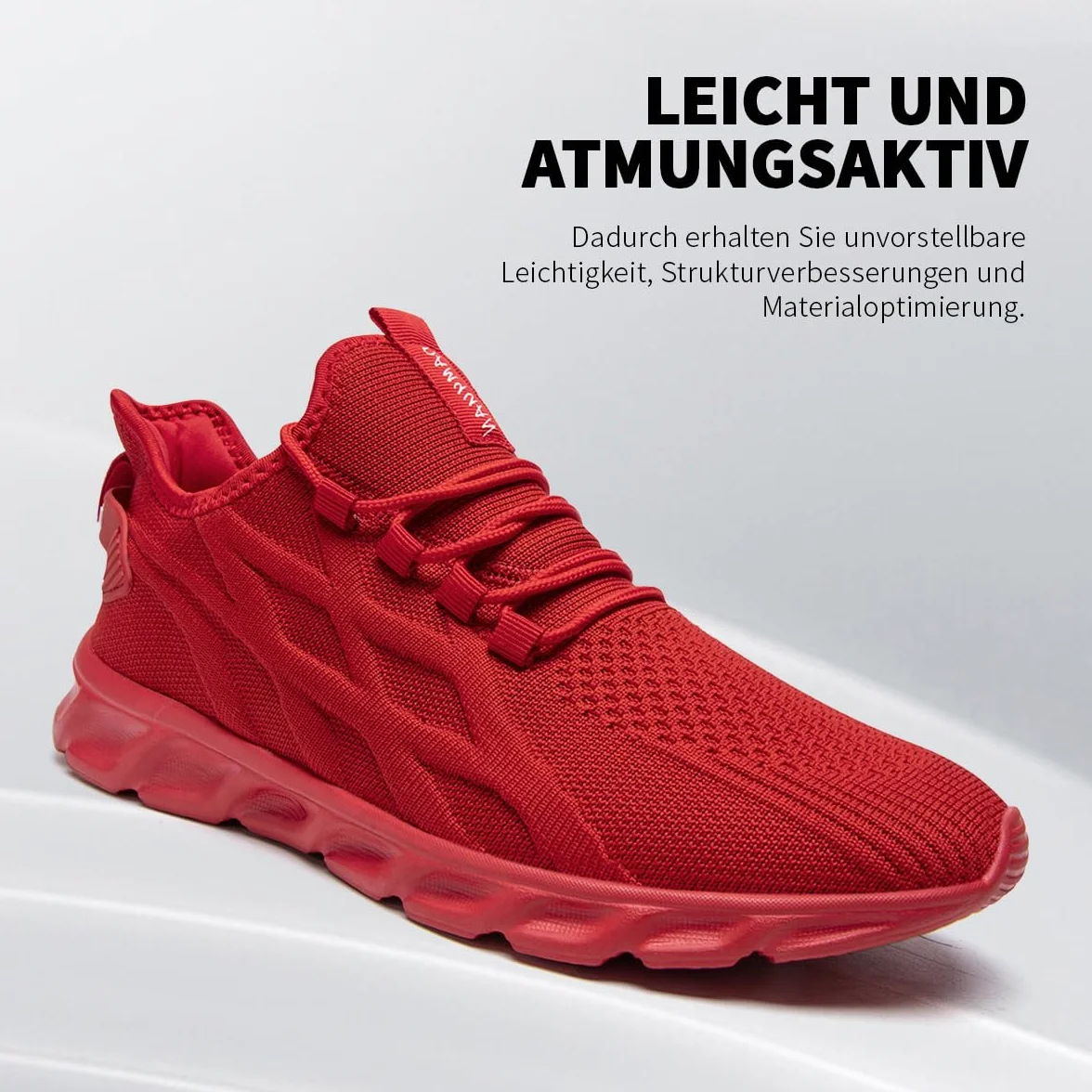 Scarpe da Running Uomo Sportive Leggero Respirabile Outdoor Fitness Casual Jogging