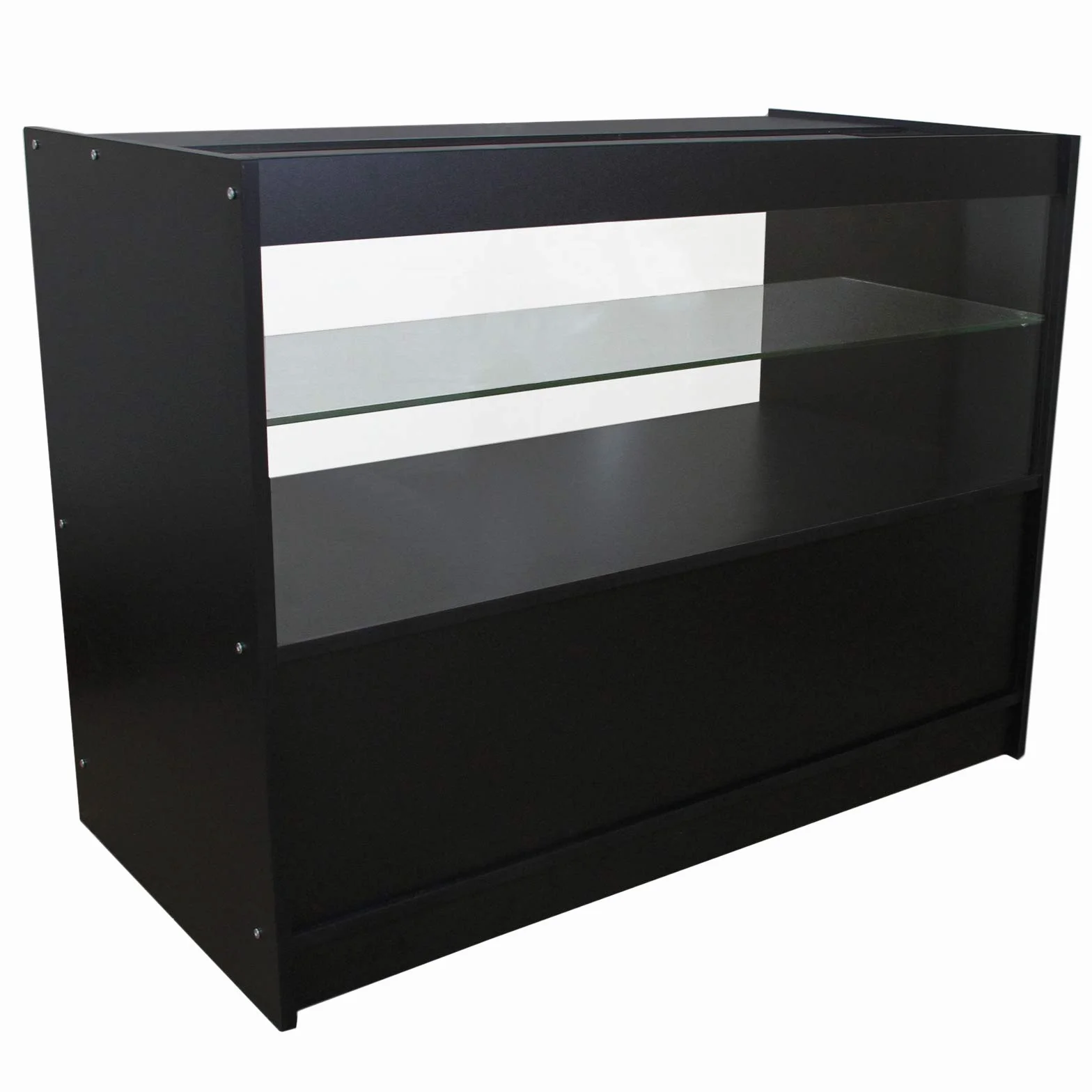 Monster Shop - Set Gemini con 3 Banconi da Negozio e Reception Neri Eleganti