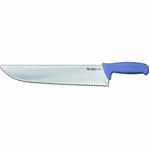 Sanelli Ambrogio Precitato Affettare Blu Coltello, seghettato cm 36