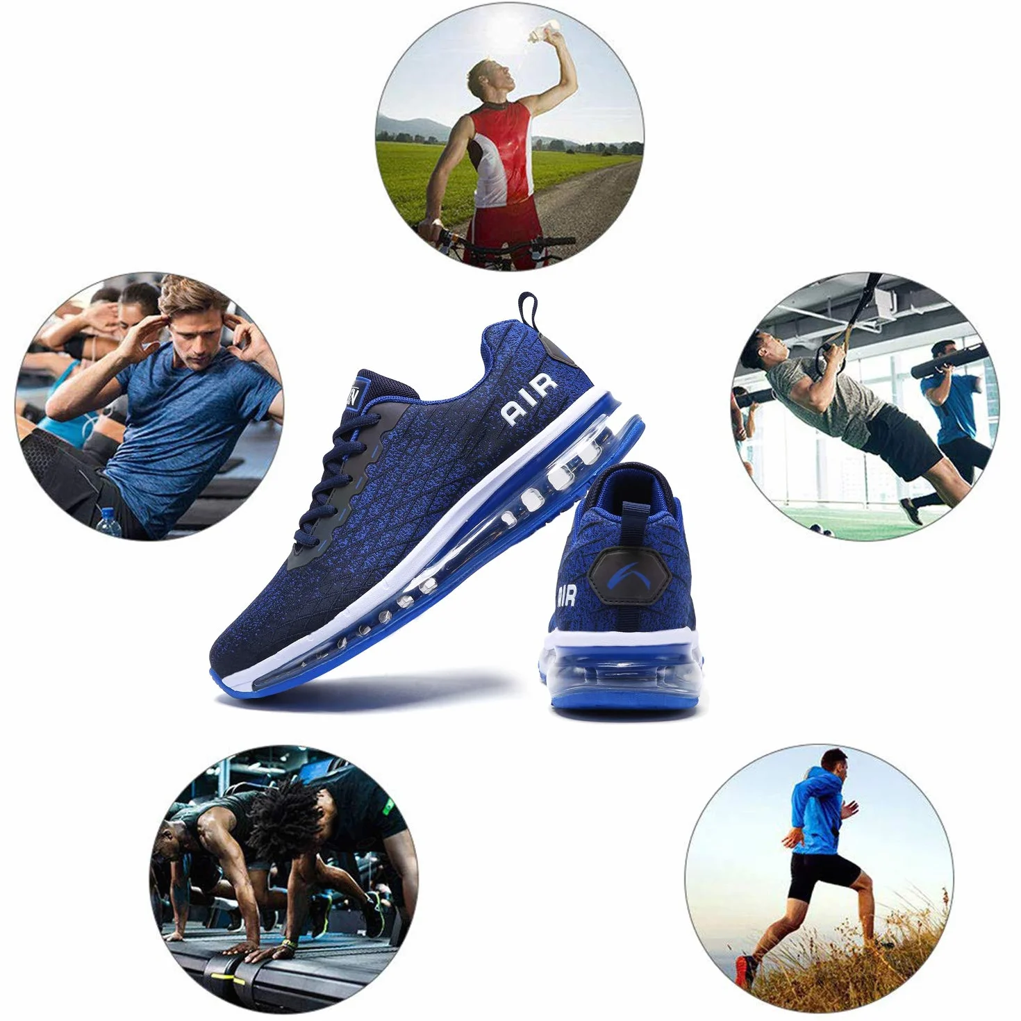 Scarpe da Ginnastica Air Sneakers Running Sportive Casual Uomo Donna