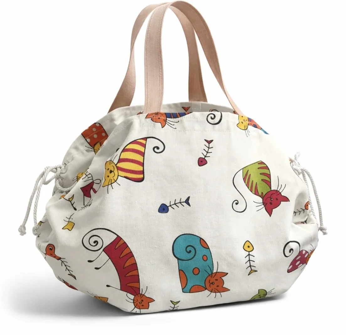 Borsa Porta Teglie e Contenitori, Idea Regalo Natale, Festa della Mamma e Compleanno, Borsa Multiuso, Porta torte, Trasporta Vivande, Fatta a Mano