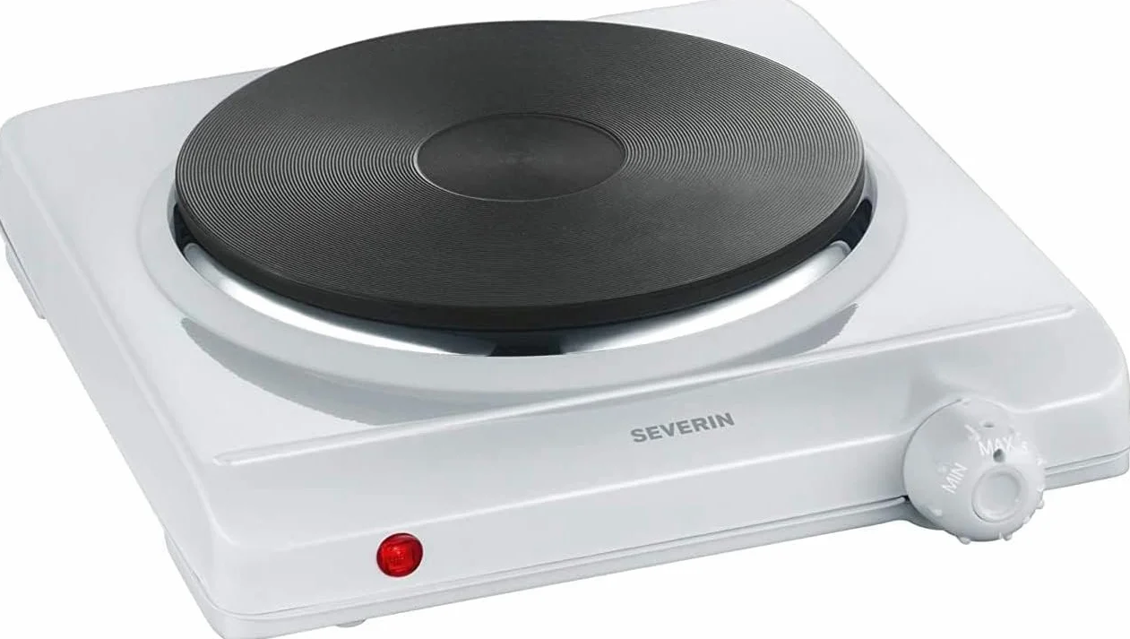 SEVERIN DK 1091 Fornello elettrico 18 cm 1500 W Fondello in ghisa indeformabile Corpo smaltato