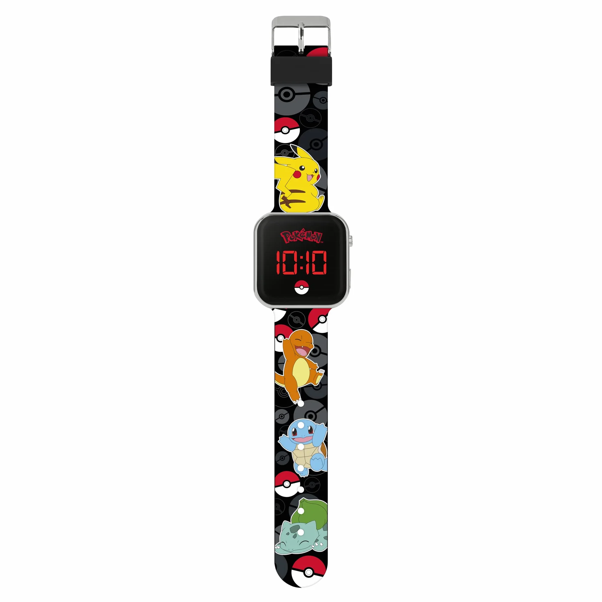 Pokemon Orologio Ragazzi Black Printed POK4322