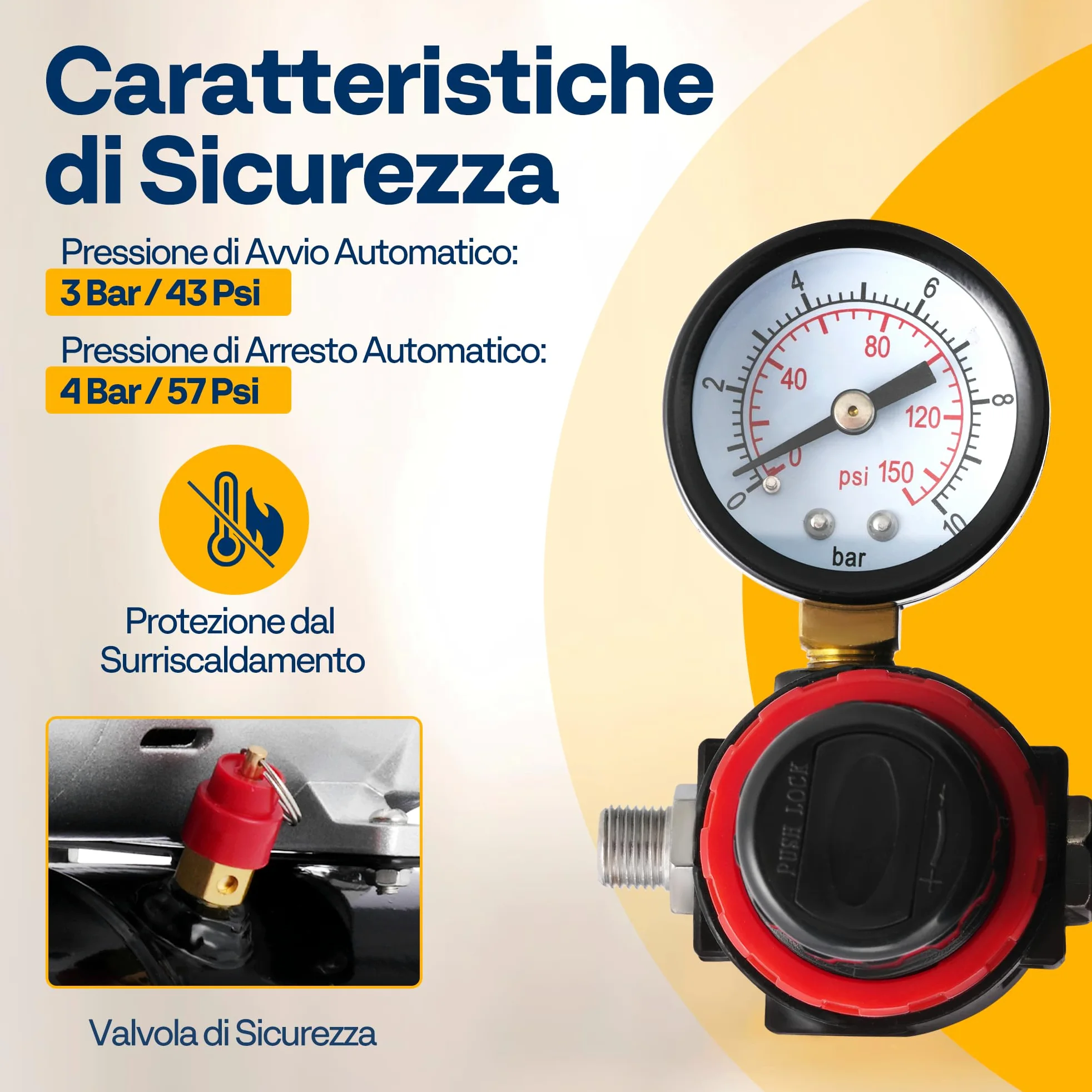 VIVOHOME Professionale Compressore Aerografo con Doppia Azione 1/5HP Compressore Aerografo con Serbatoio Aria 3L per la Decorazione di Torte il Trucco e l'artigianato il Design Delle Unghie