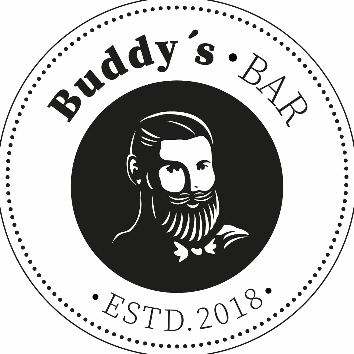Buddy's Bar – Set di 6 Bicchieri in Plastica Tritan 0,22 L, Senza BPA, Impilabili, Lavabili in Lavastoviglie