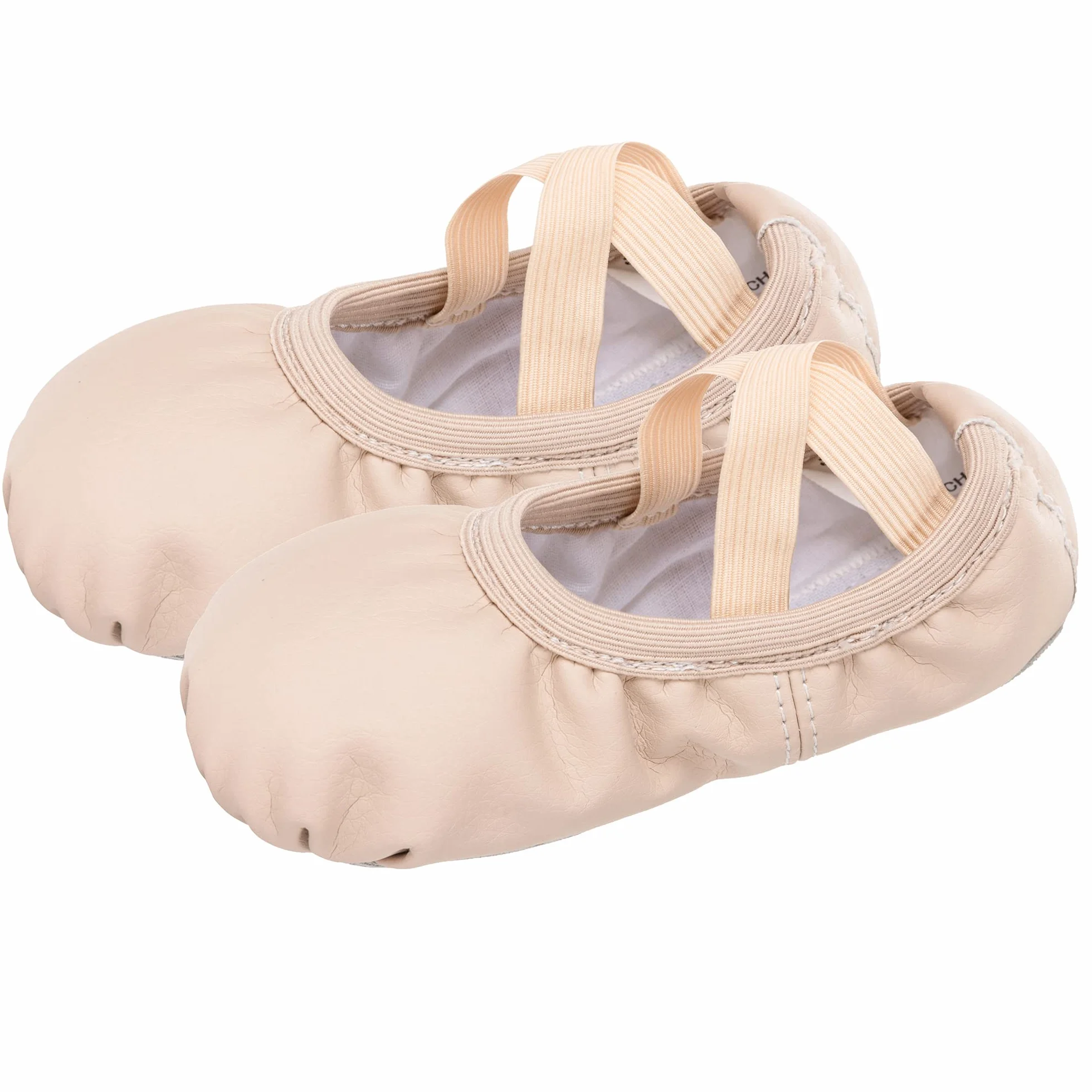 Scarpe Danza Classica in Pelle Scarpette da Ballo Mezza Punte per Bambina Ragazze Donna