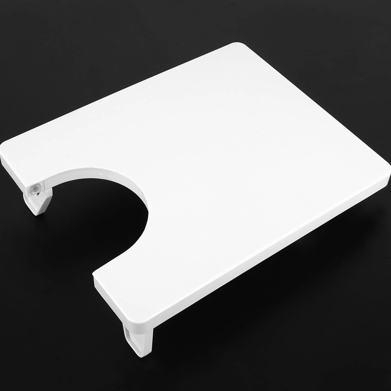 Acouto Tavolo da Cucitura Pieghevole Portatile in Plastica ABS con Tavola di Estensione per Grandi Progetti (bianco)