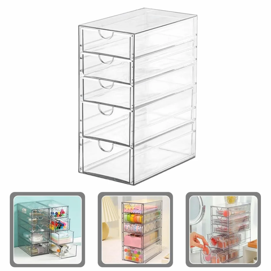 Sto Box Desk - Scatola portaoggetti in plastica per cancelleria, forniture per ufficio e oggetti artigianali, soluzione elegante e funzionale per riporre oggetti da scrivania