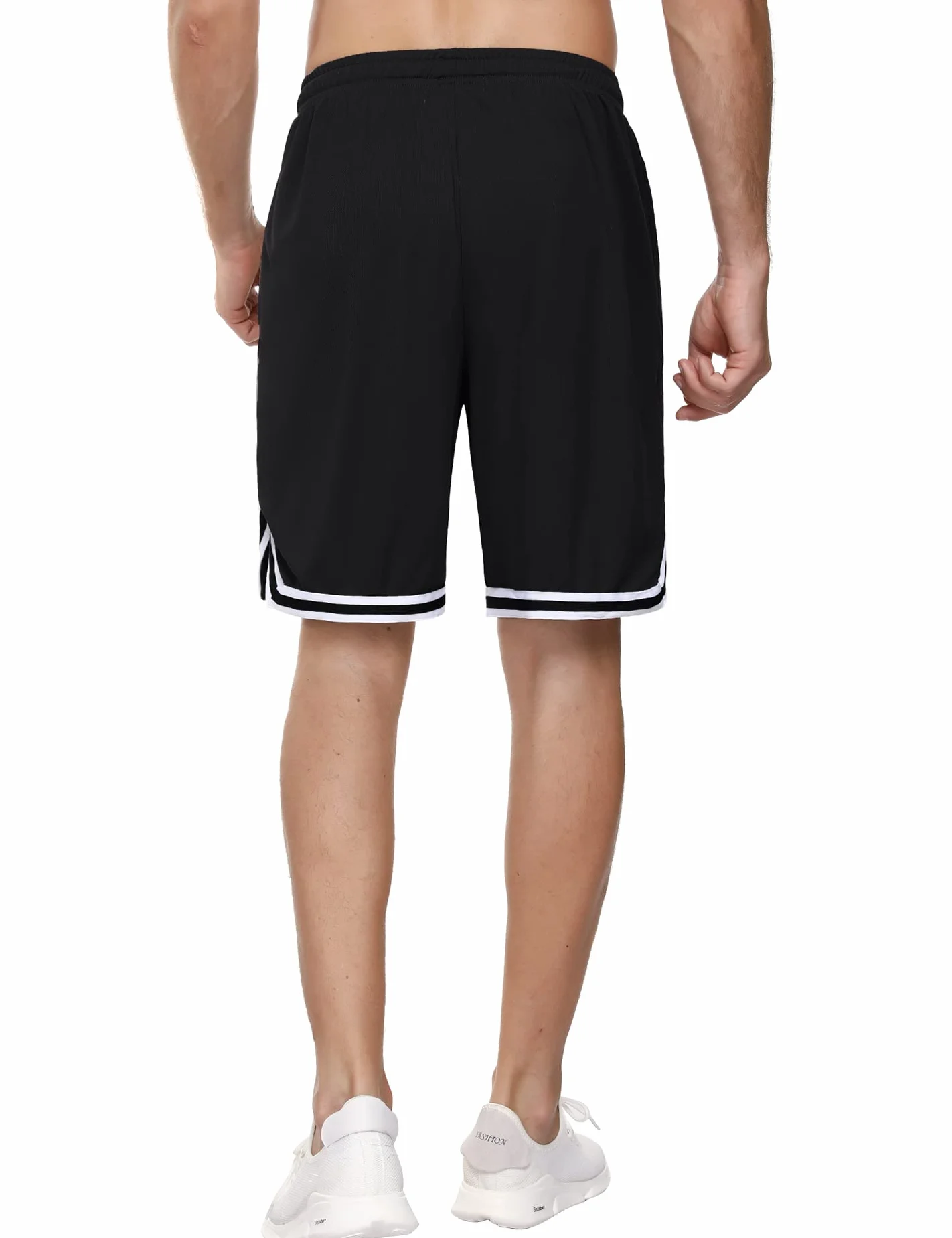 Litherday Pantaloncini da Corsa Uomo Traspirante Asciugatura Rapida con Tasche