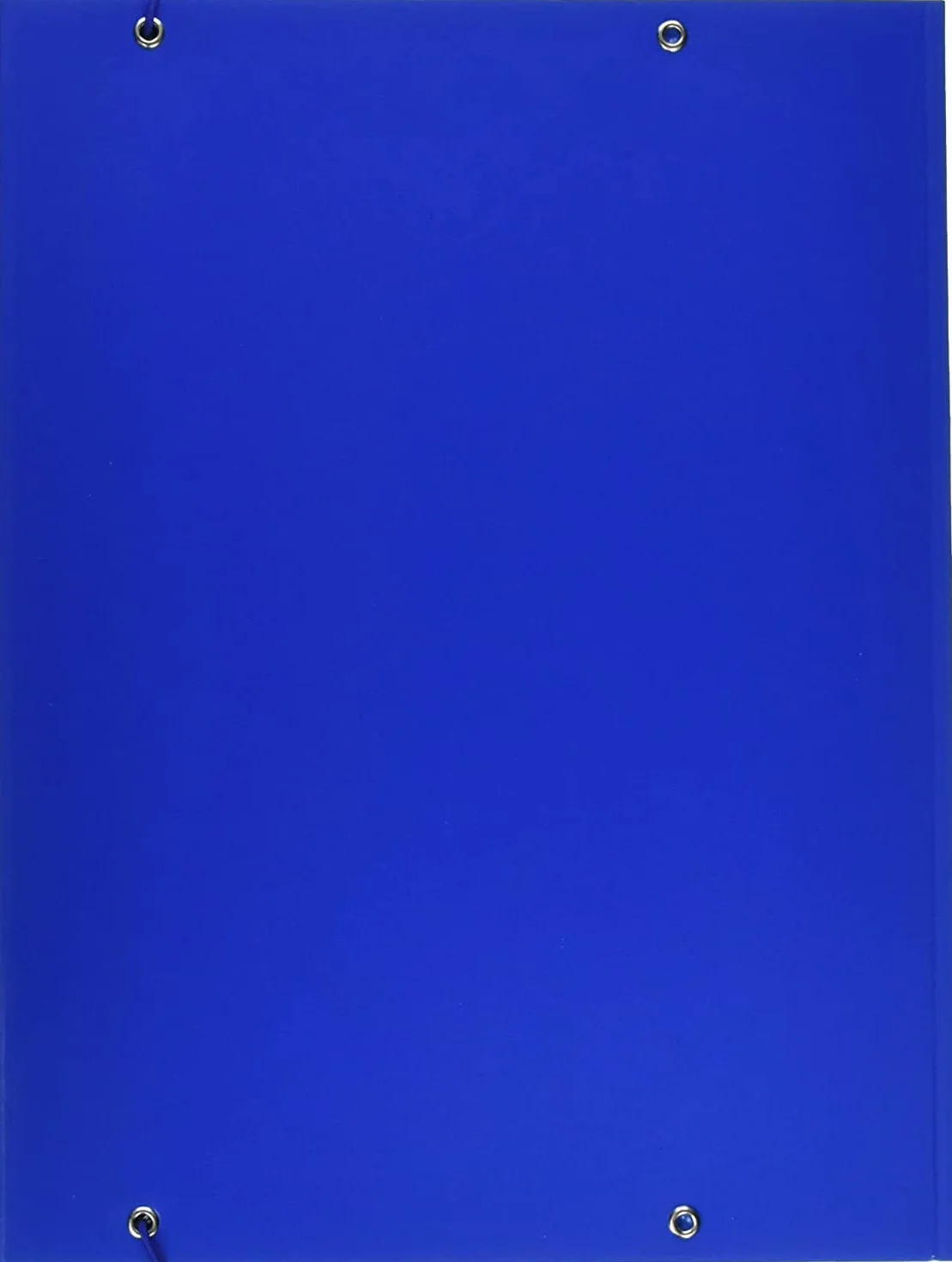 Alevar Cartella 3 Lembi con Elastico 600 g, Formato A4, Colore Blu, Confezione da 10 Pezzi