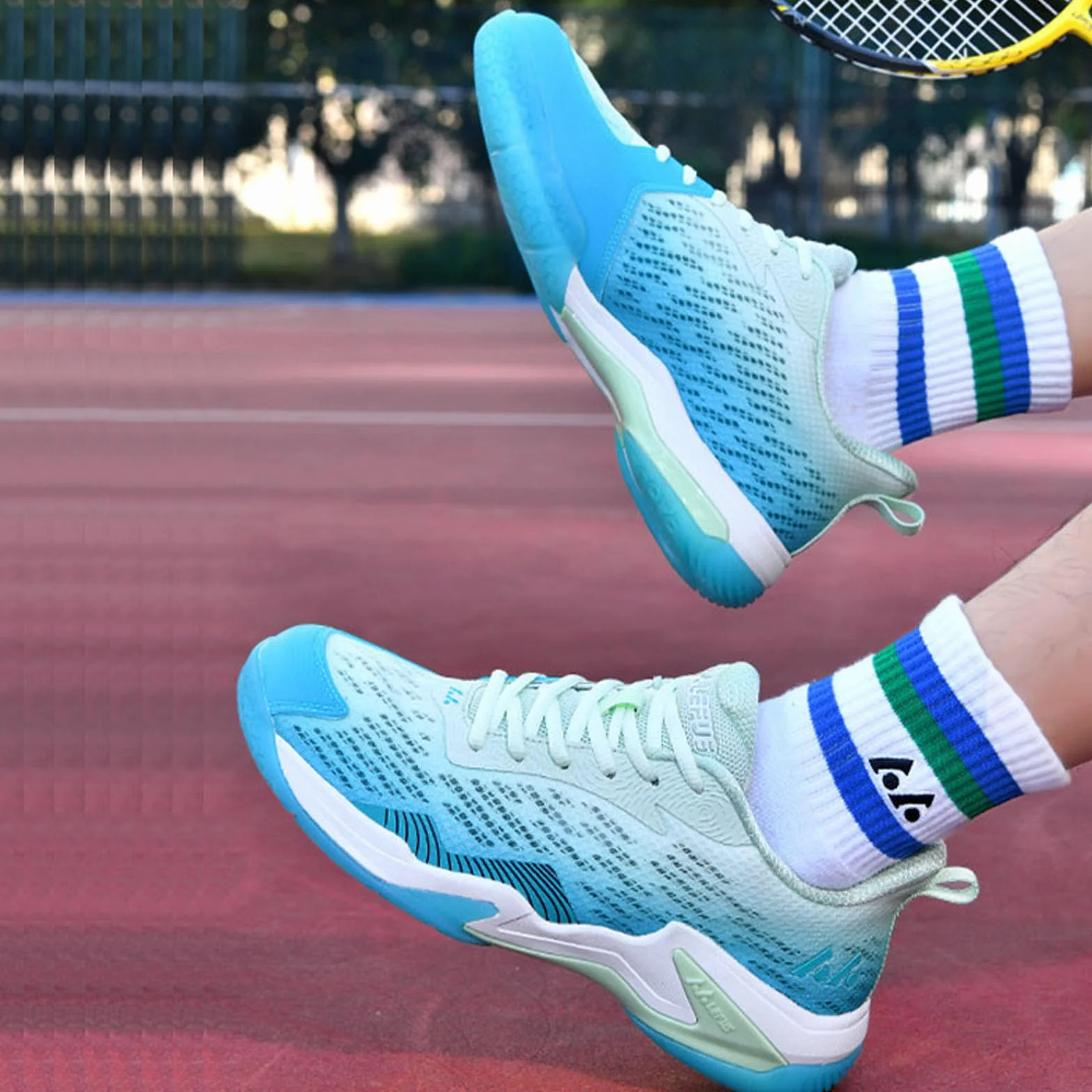BLBK Scarpe da badminton uomo pallavolo squash palestra