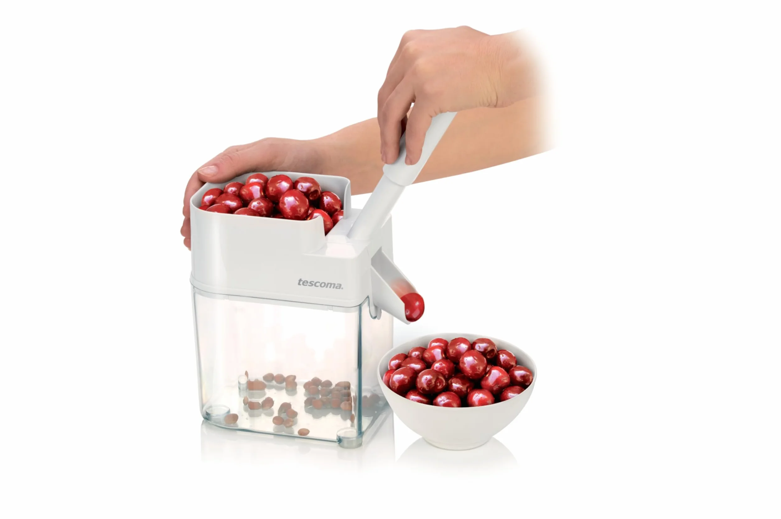 Tescoma Handy Snocciola Ciliegie Plastica Bianco