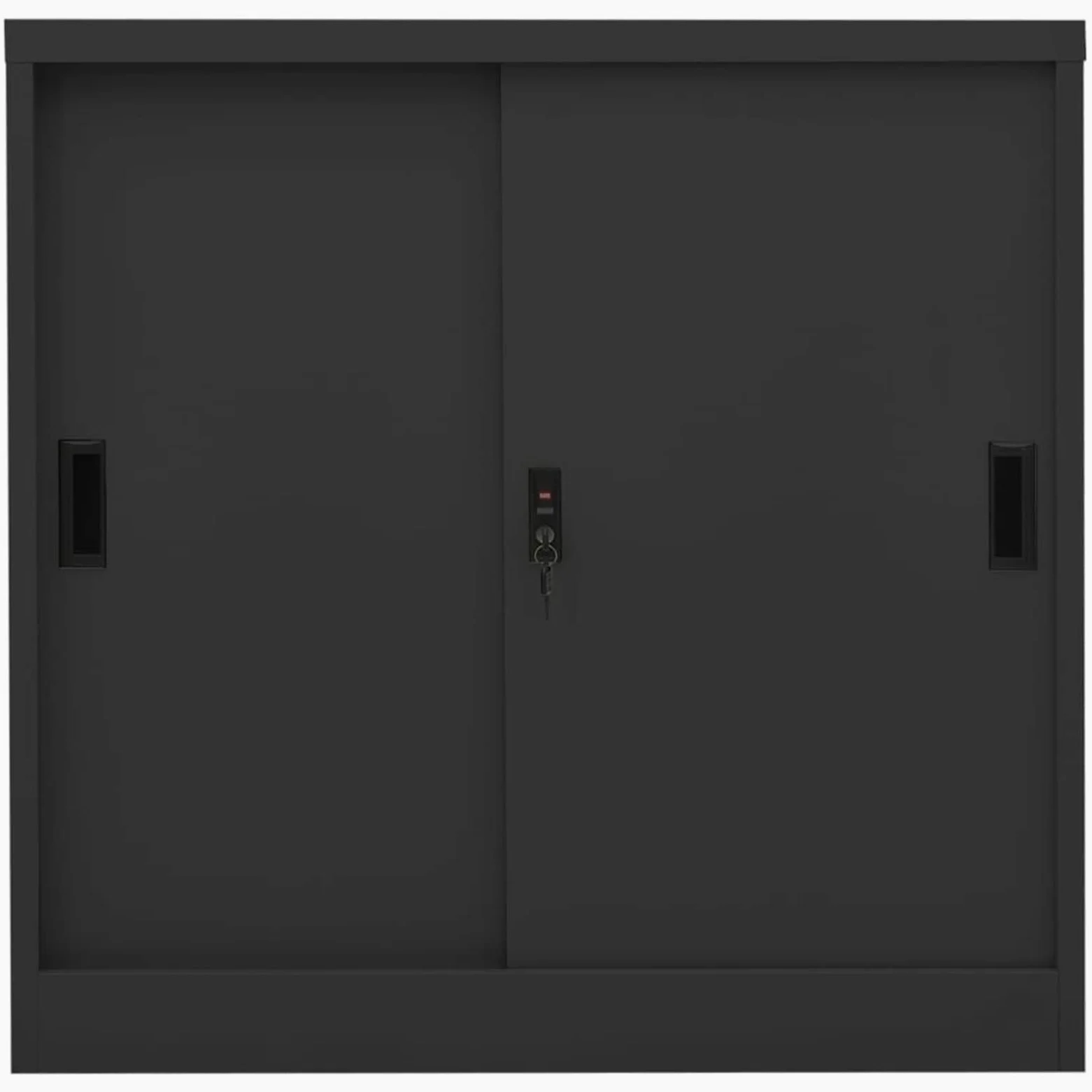 Armadio Ufficio Anta Scorrevole Antracite 90x40x90cm Acciaio,Armadio Ufficio,Armadi Archivio,Armadio per Ufficio,Mobile Ufficio-335953