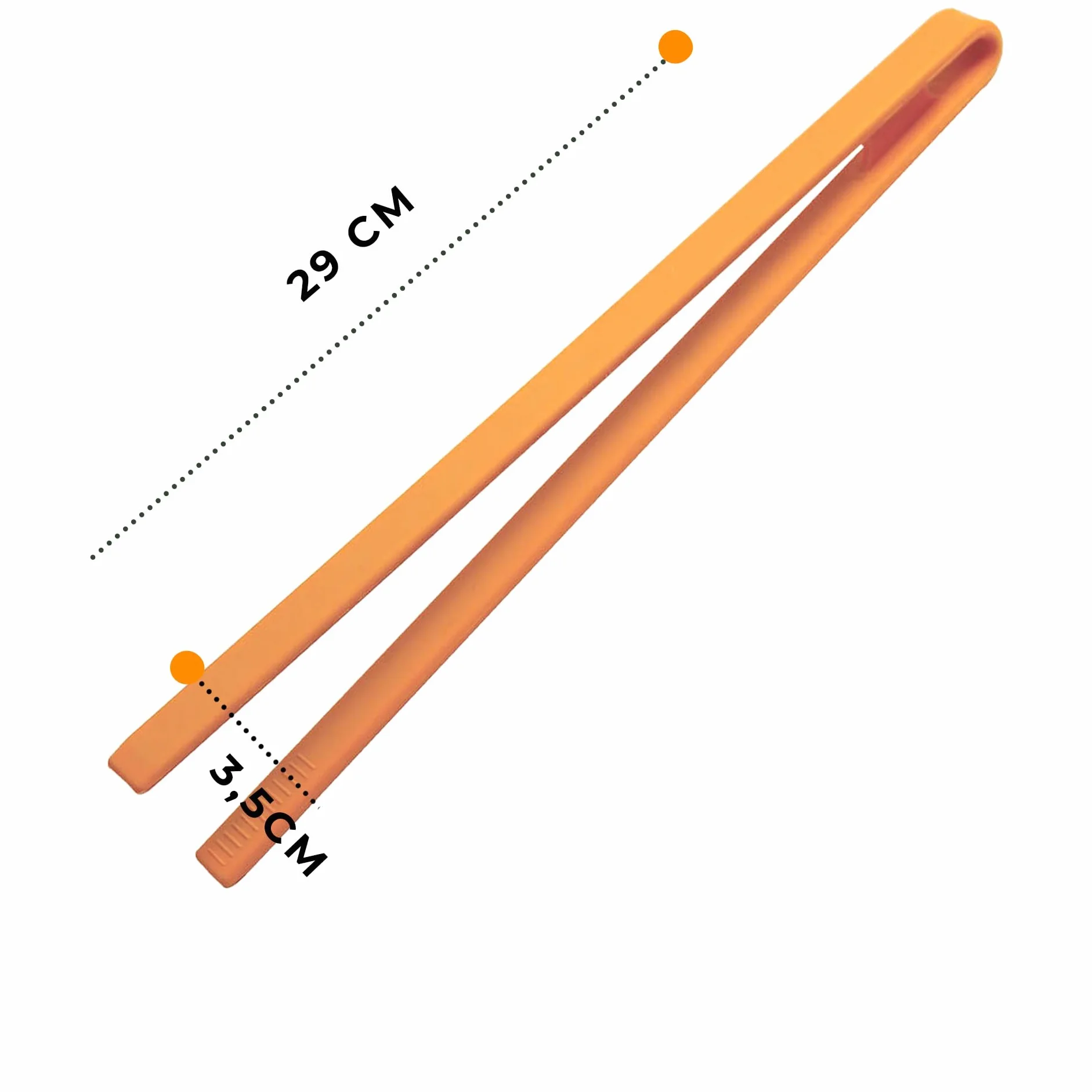 Fackelmann Set 2 Utensili da Cucina Pinza e Paletta Rigata Silicone Anima Acciaio Antiaderenti Resistenti al Calore Lavabili Lavastoviglie