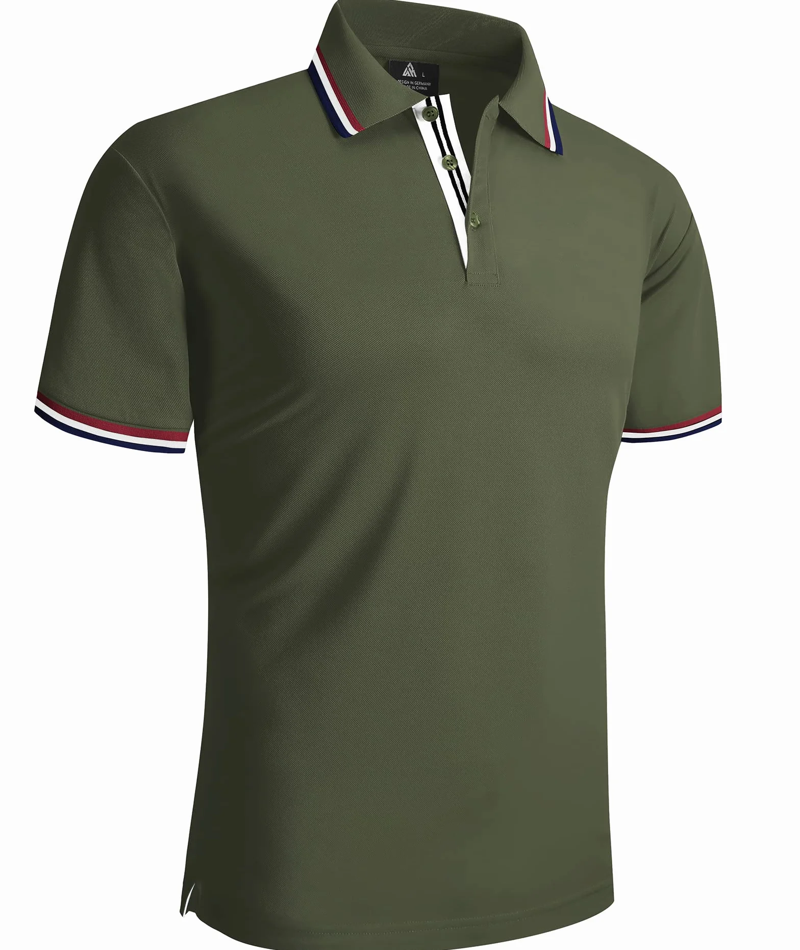 SwissWell Polo da Uomo Manica Corta Golf Estive Leggere Traspiranti T Shirt Lavoro Casual