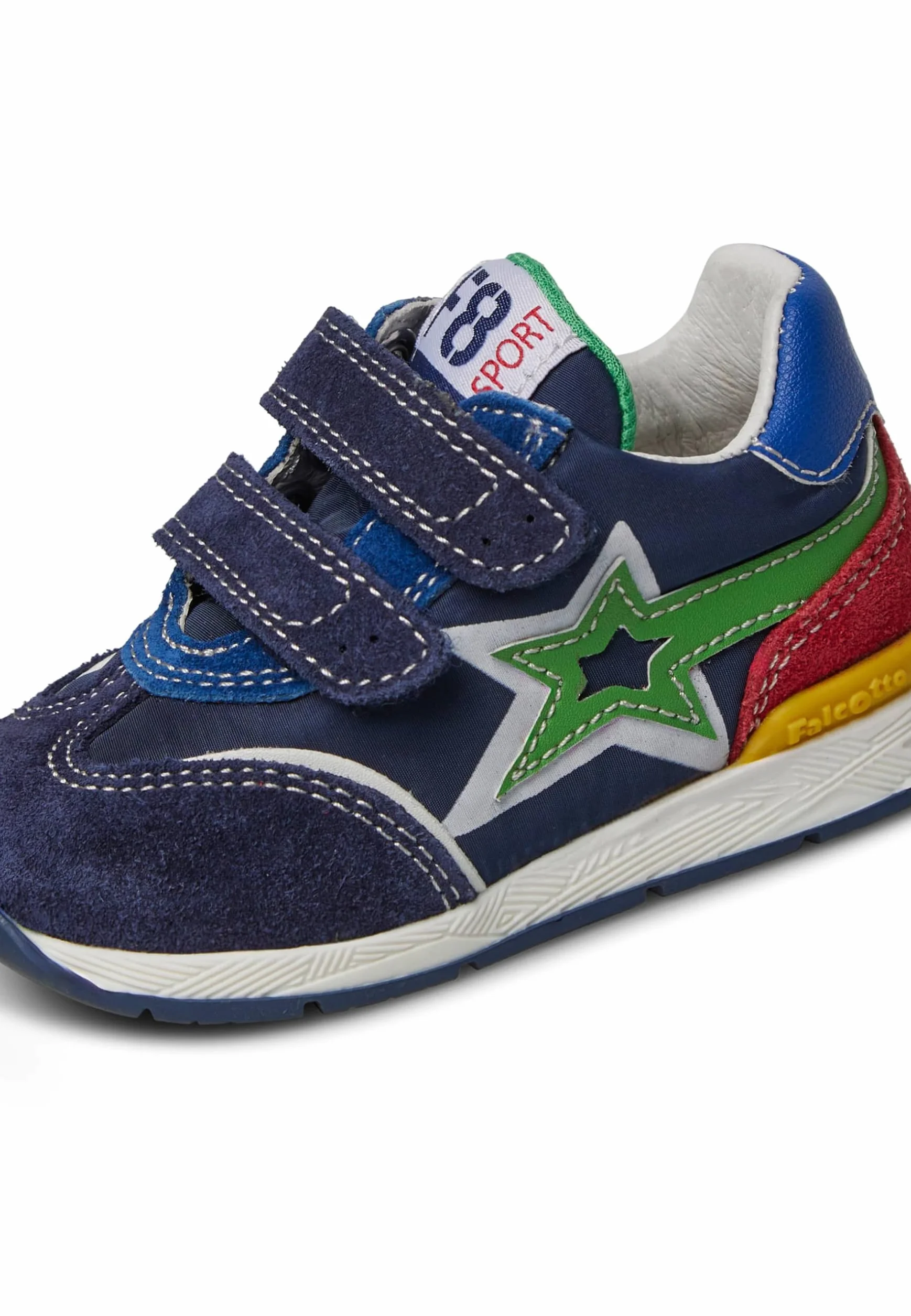 Falcotto Sneakers in Suede e Tessuto Tecnico