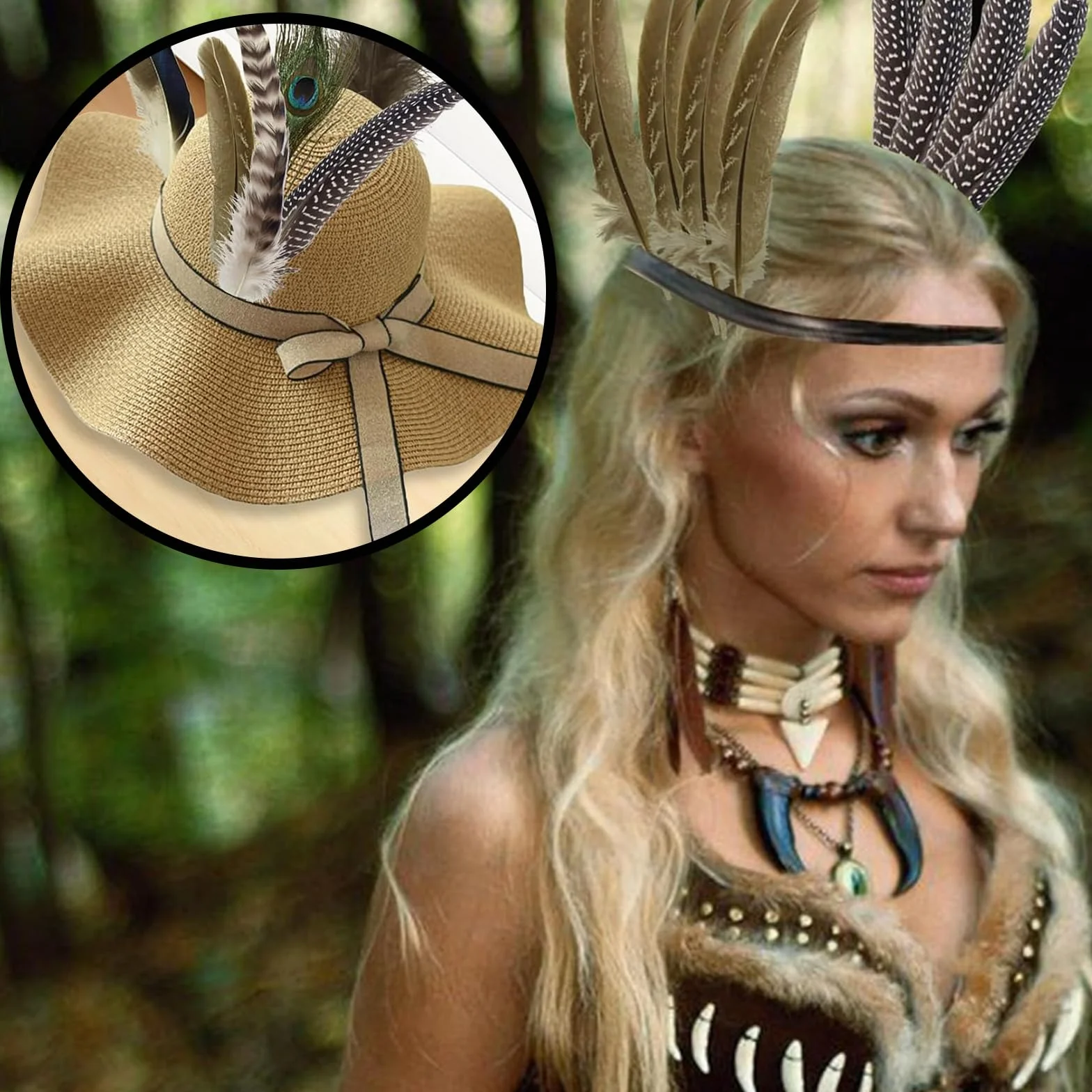 Piume Decorative Naturali 48 Pezzi per Pavone Matrimoni Uova Pasqua Gioielli Fai da Te Cappelli
