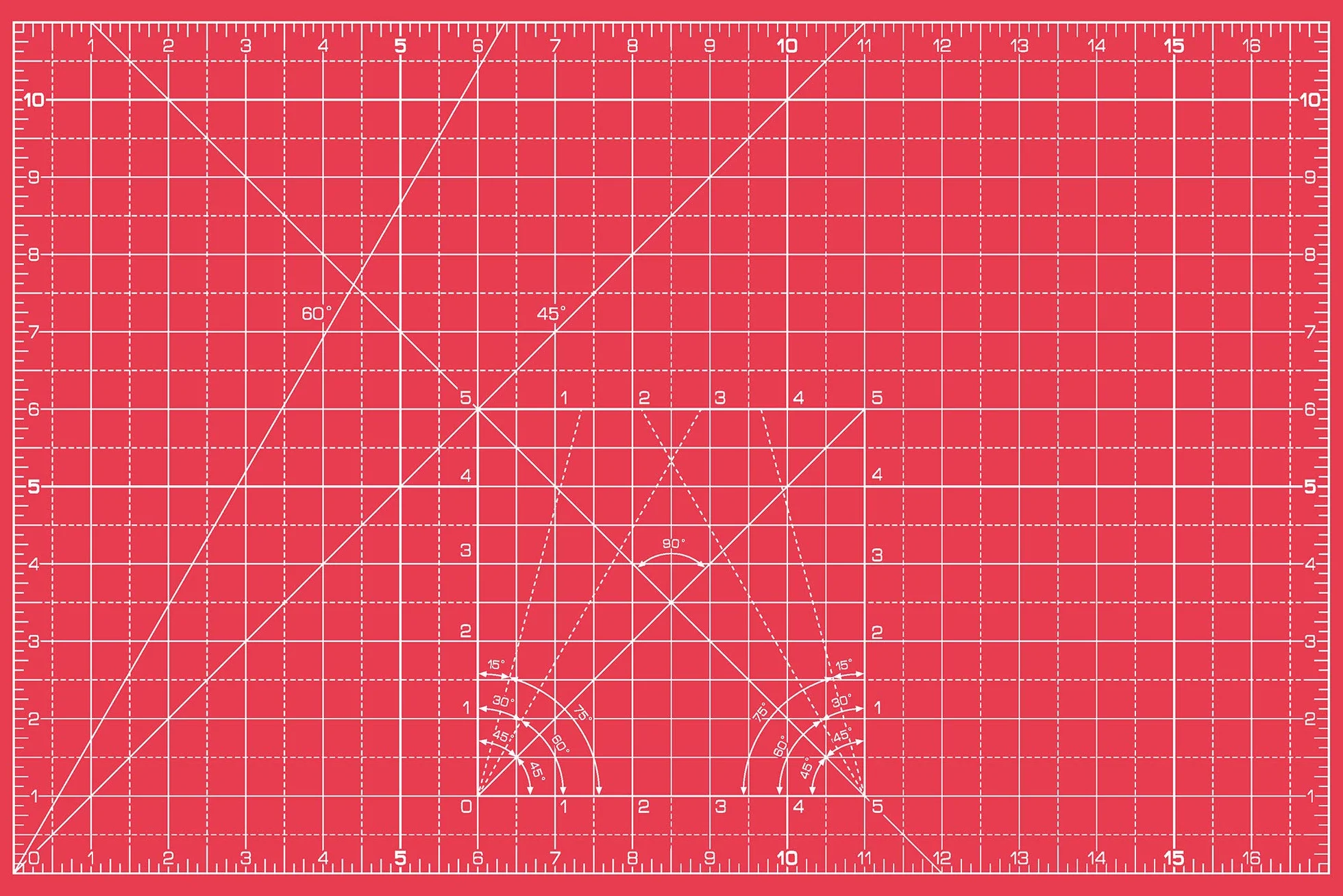 La Canilla Tappetino di Taglio Autorigenerante A3 45x30 cm 18x12" Tappeto Piano Antitaglio Grande per Cucito Patchwork Modellismo