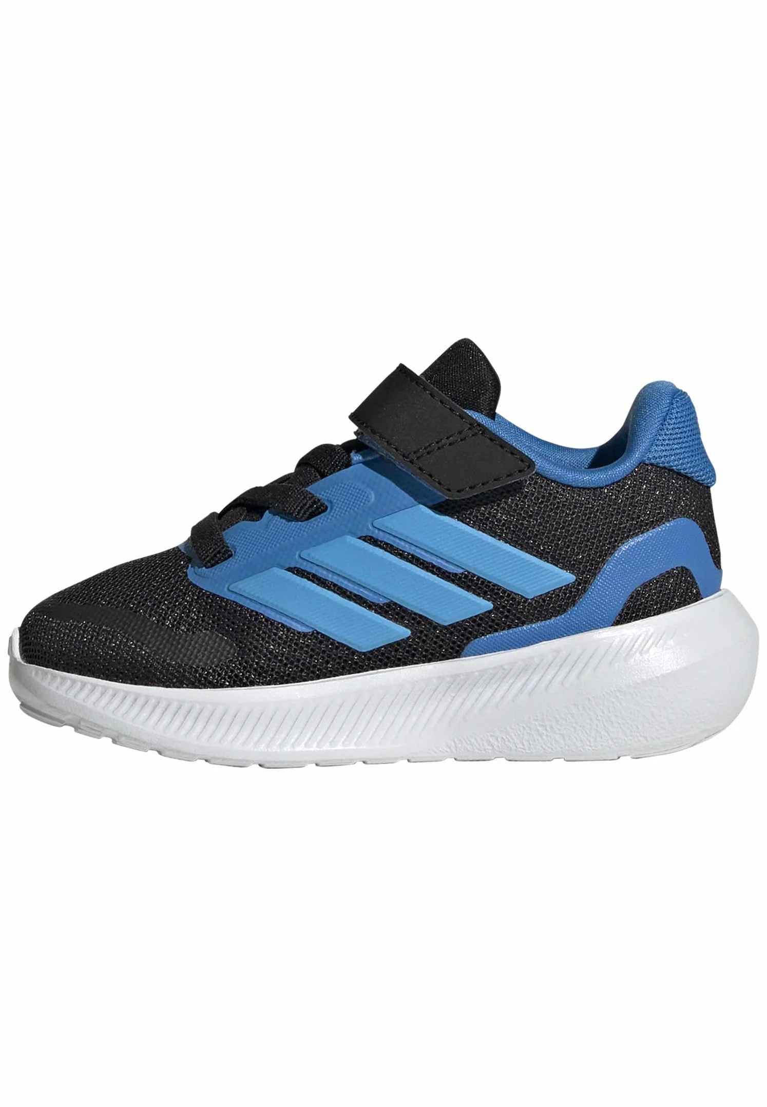 adidas Runfalcon 5 El I Scarpe Bambino, Nero/Blu