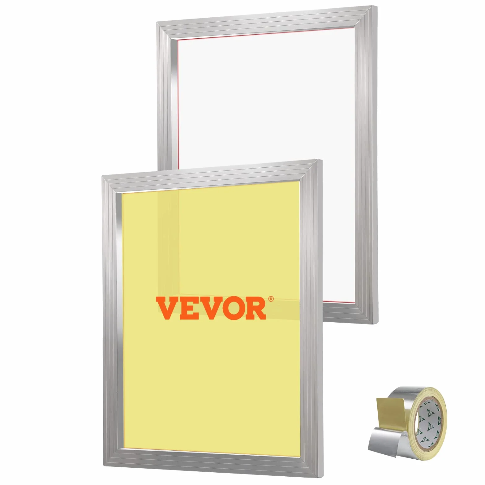VEVOR Telaio per Stampa Serigrafica Lega di Alluminio 50,8 x 61 cm 160 Maglie 2 Pezzi