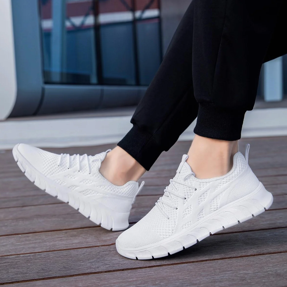 Sneakers Uomo Running Scarpe Ginnastica Camminata Casual Jogging Trekking Tennis Outdoor Fitness Sportive Leggere Traspiranti