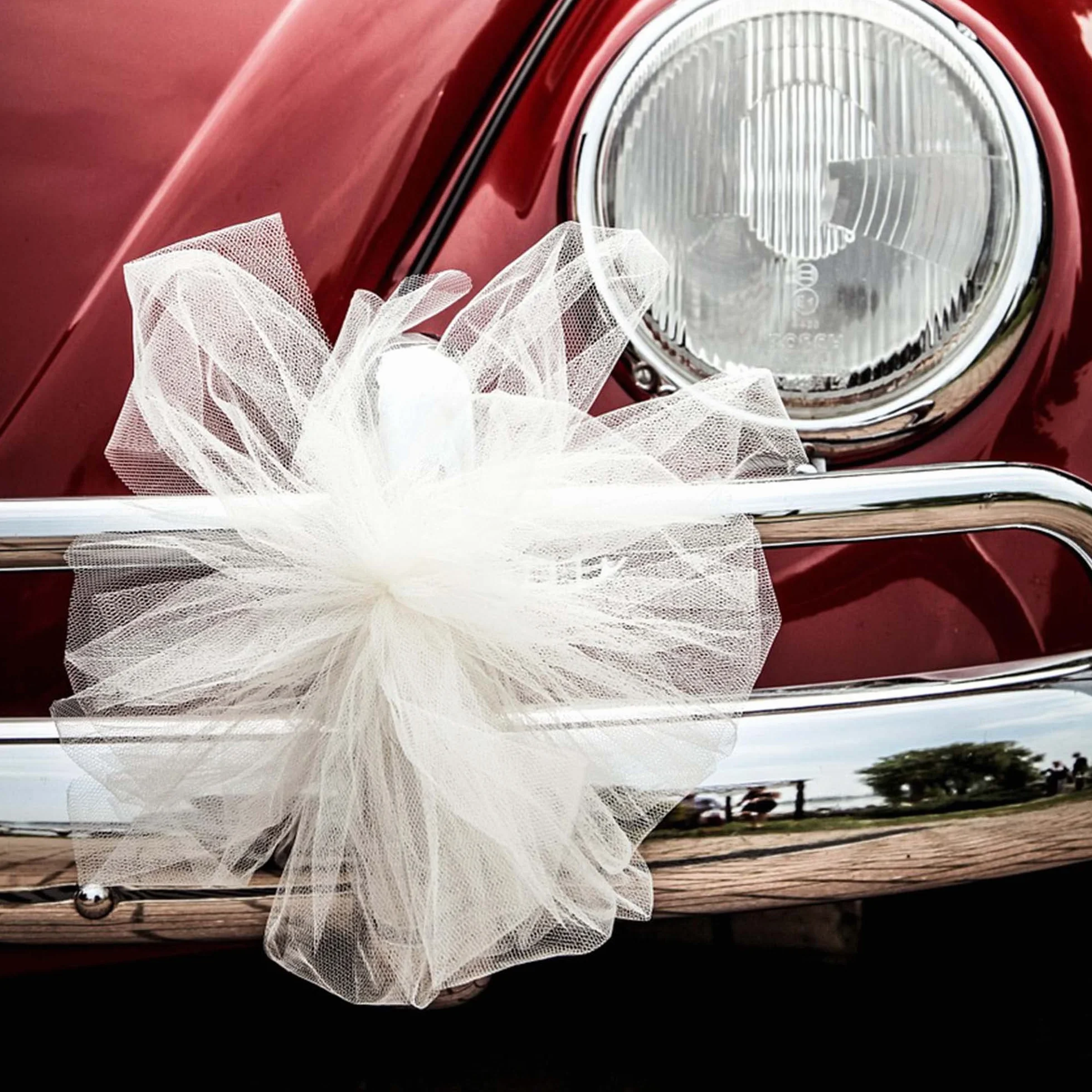 BARATTI Bobina Tulle 100 Metri x 12,5 Cm Altezza Tinta Unita per Decorazioni Matrimonio