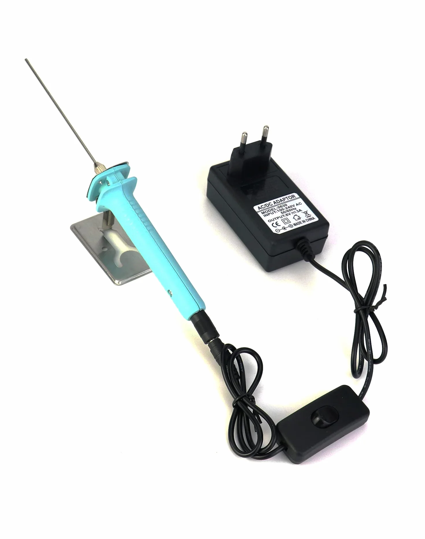 QWORK Tagliapolistirolo a Filo Caldo 10 cm 100-240 V 15 W Kit