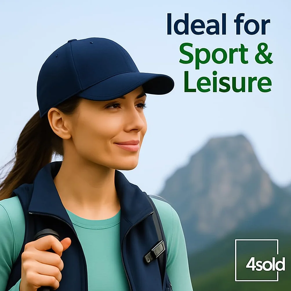Cappellino Uomo Donna 100% Cotone Leggero Traspirante Visiera Regolabile Berretto Estivo Casual Sportivo Golf Viaggi