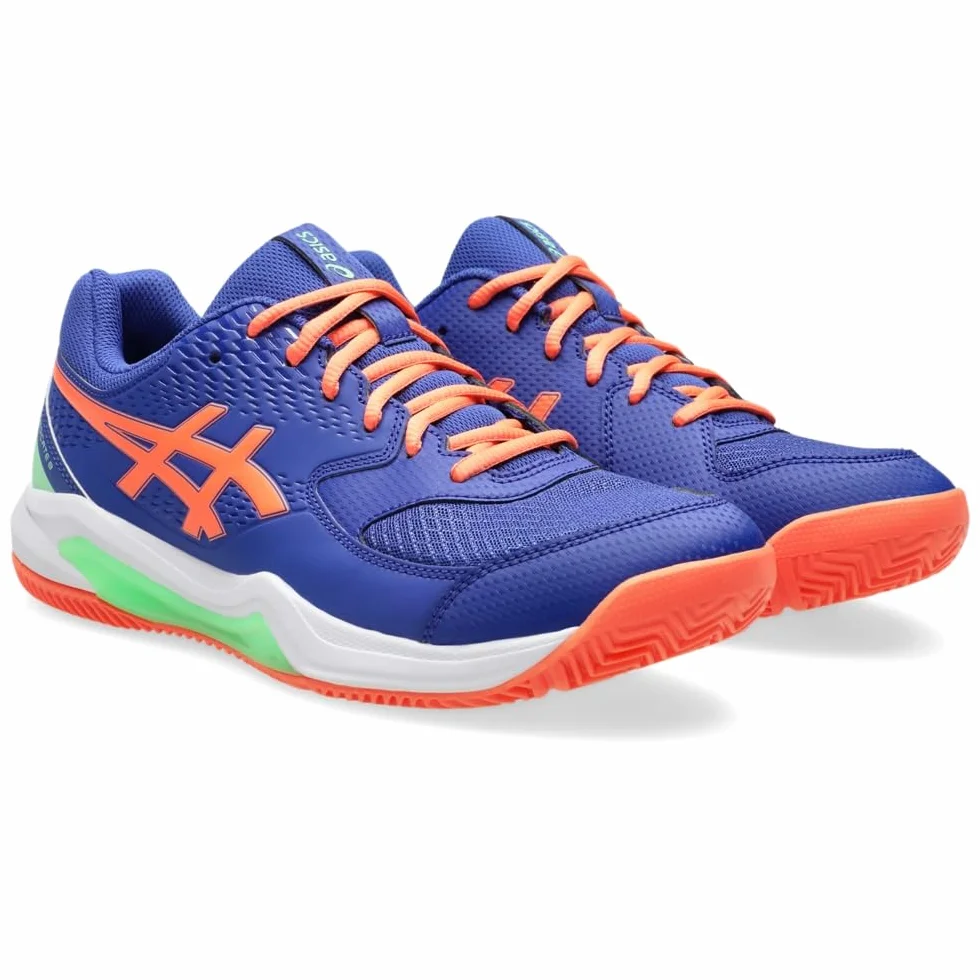 ASICS Dedicate 8 Clay Uomo Scarpe da Tennis Turchese Bianco