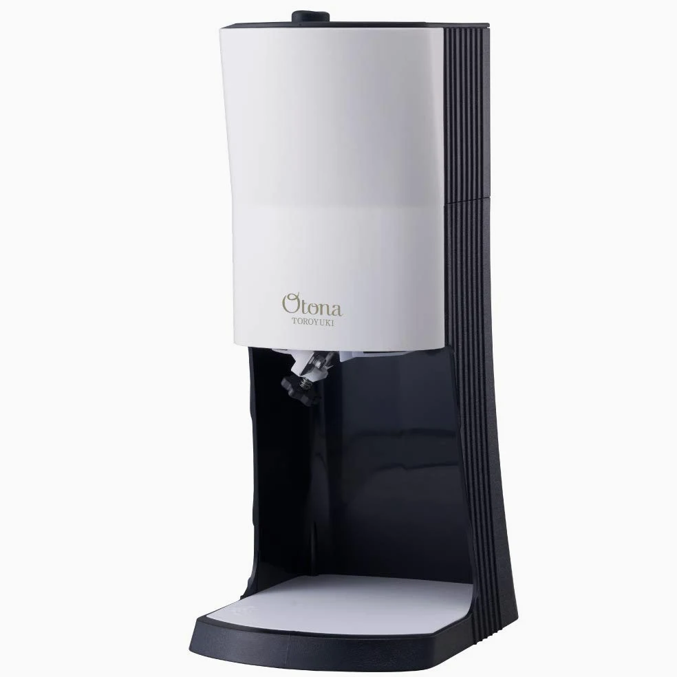 Doshisha Electric Fluffy Snow Shaved Ice Maker con 3 Ice Cups, Nero