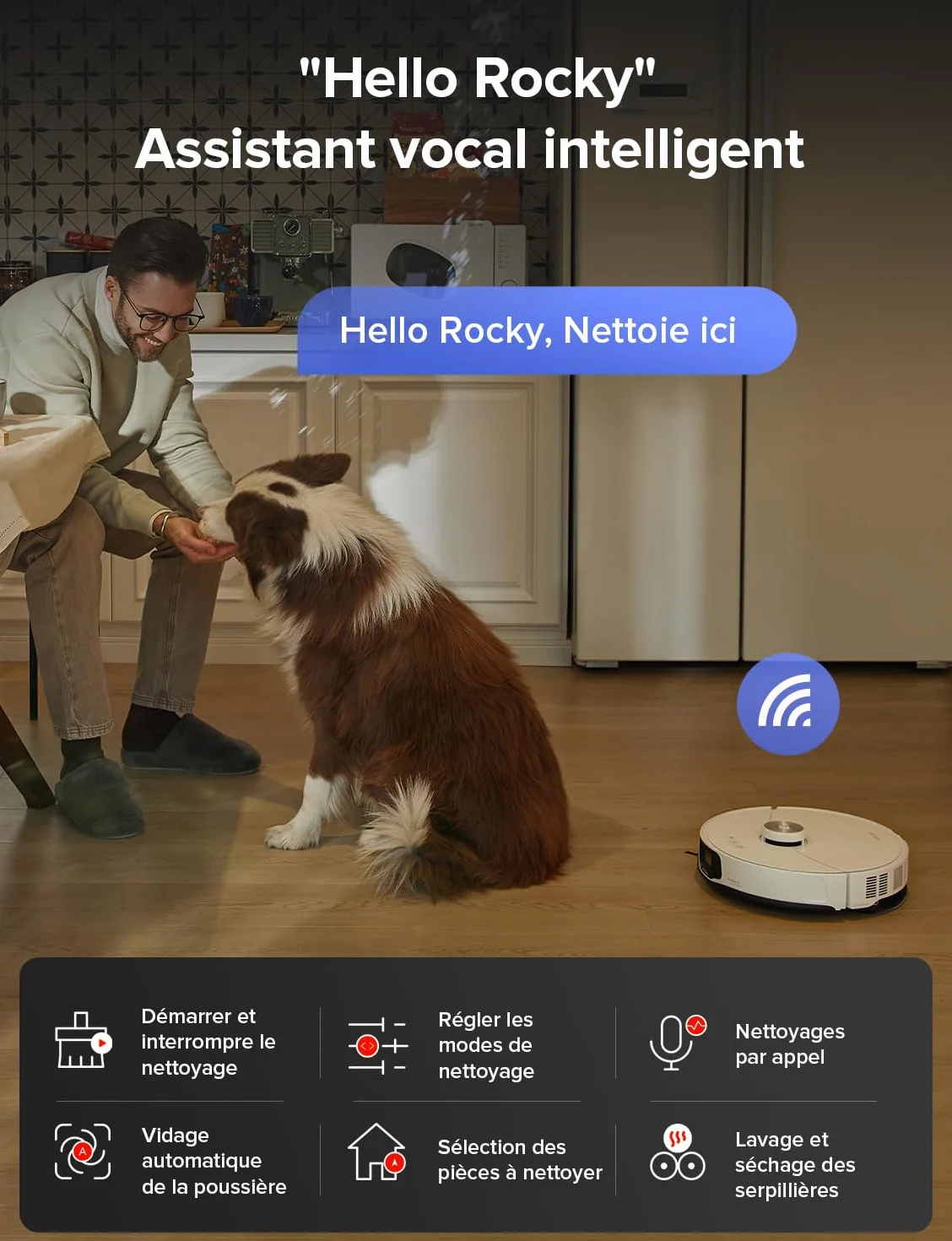 Roborock S8 MaxV Ultra Robot odkurzacz i mop 10000 Pa mycie gorąca woda 60°C