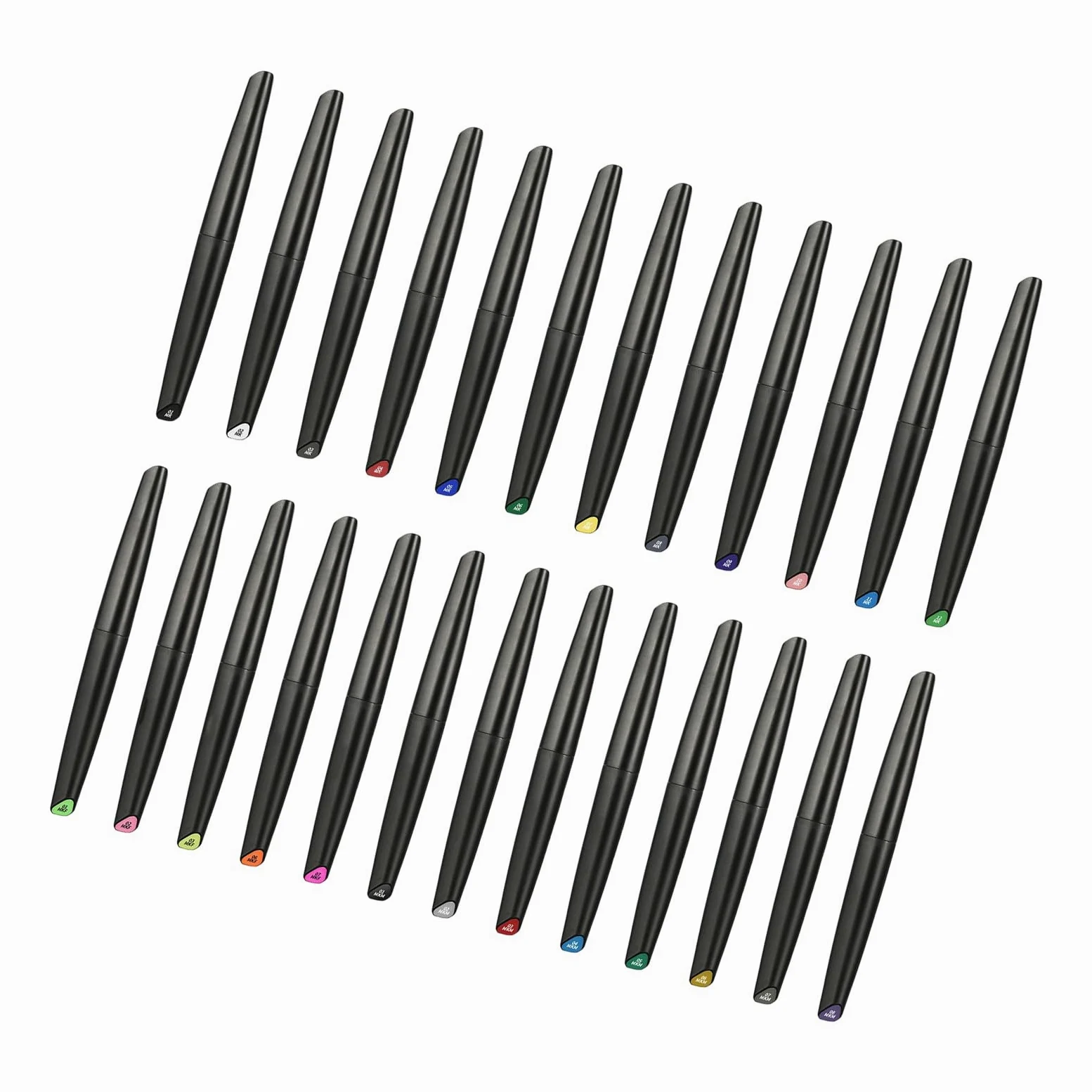 Set di 26 pennarelli per modellismo, inclusi gomme da cancellare, penne, matite per pittura in miniatura, artigianato e costruzione di pennarelli ABS