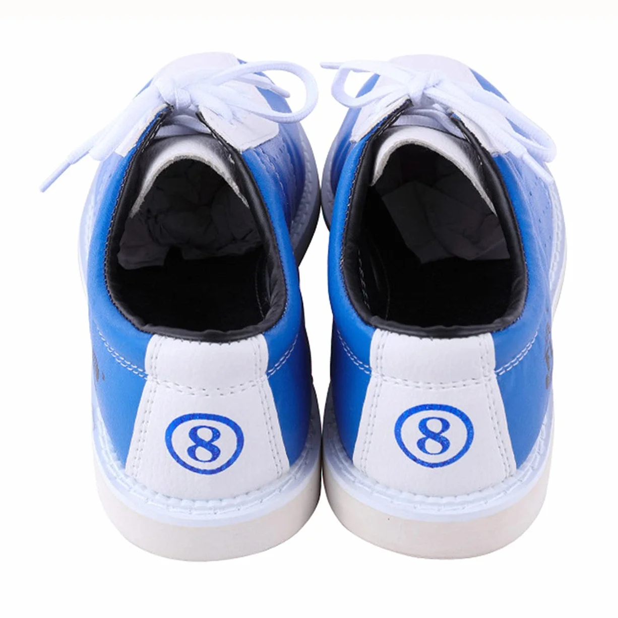 DAMANDO Scarpe da Bowling da Uomo con Suole Scorrevoli Leggere