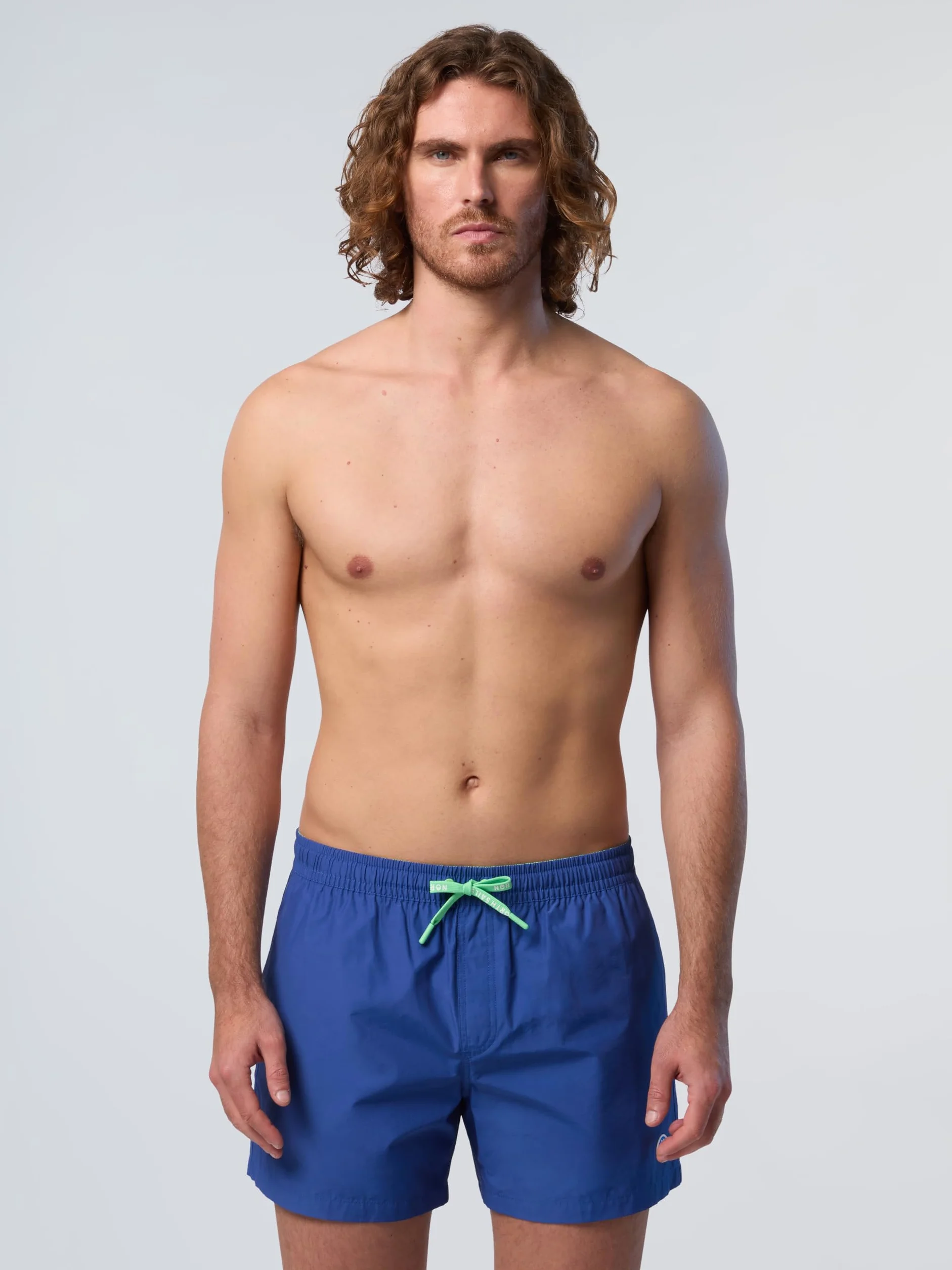 NORTH SAILS Boxer Mare Uomo in Cotone e Nylon Riciclato con Logo