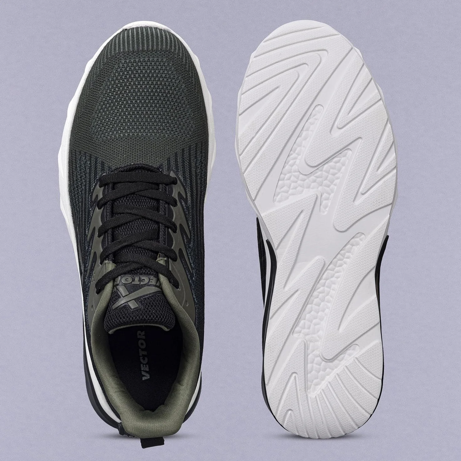 Vector X Defence Running/Jogging Shoe | Material: Mesh | for Men & Boys | Lightweight | Durable And Flexible | Comfortable | Non Slip