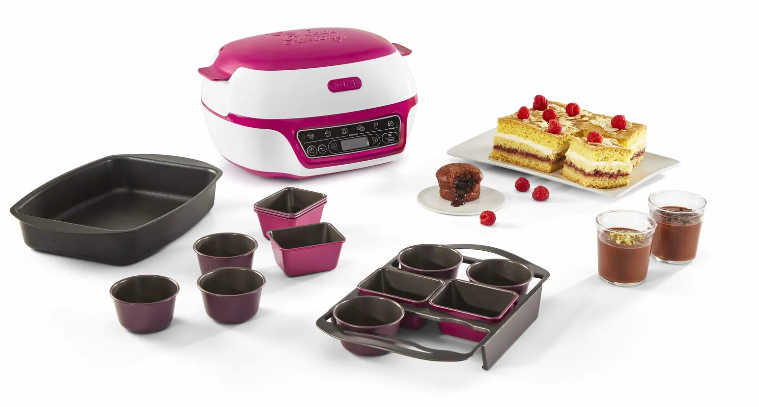 Tefal Cake Factory Delizie Macchina per torte intelligente compatibile CreaBake