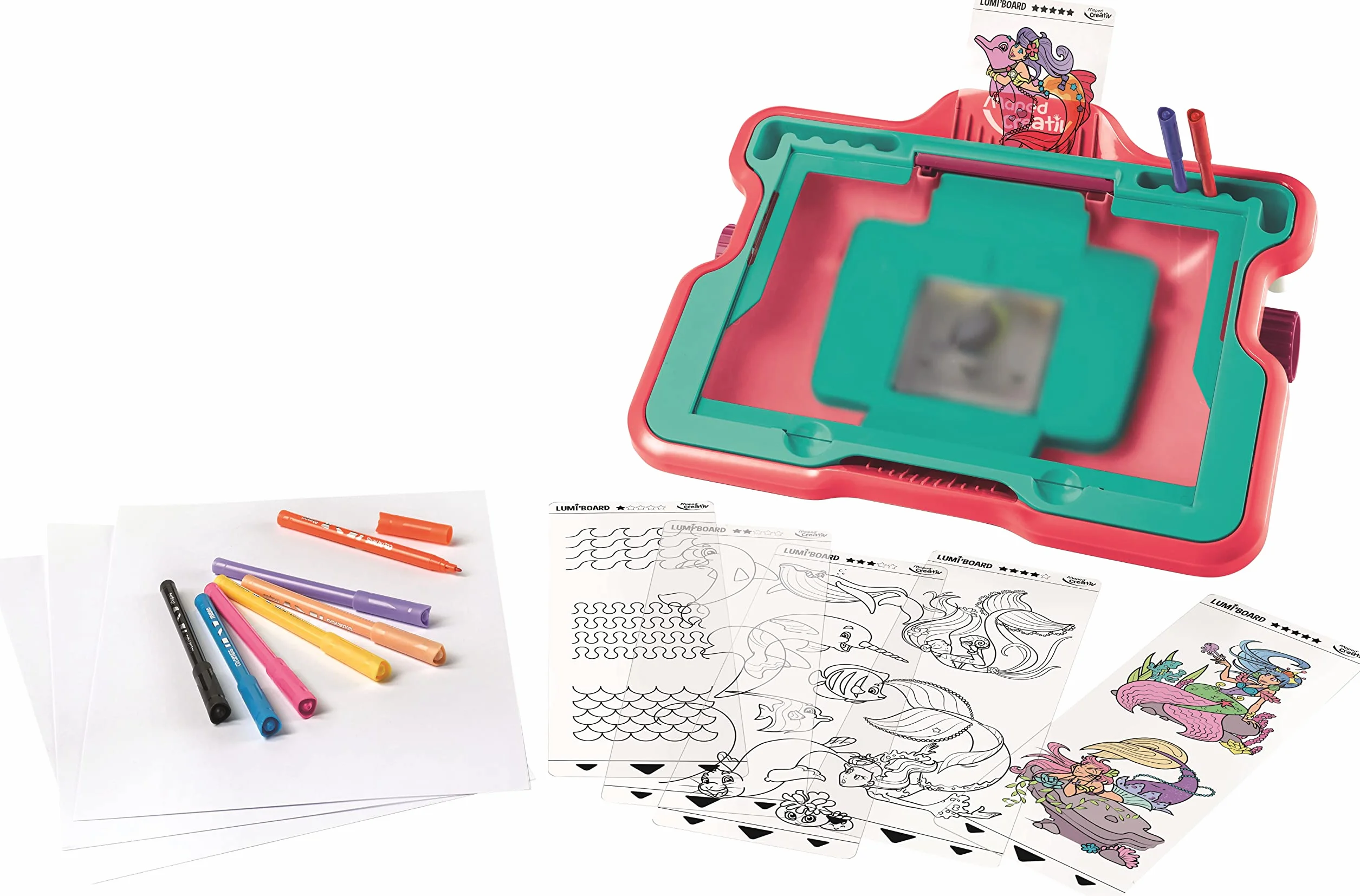 Maped Creativ Lumi'Board Macchina da disegno illuminata Lavagna bambini 4+