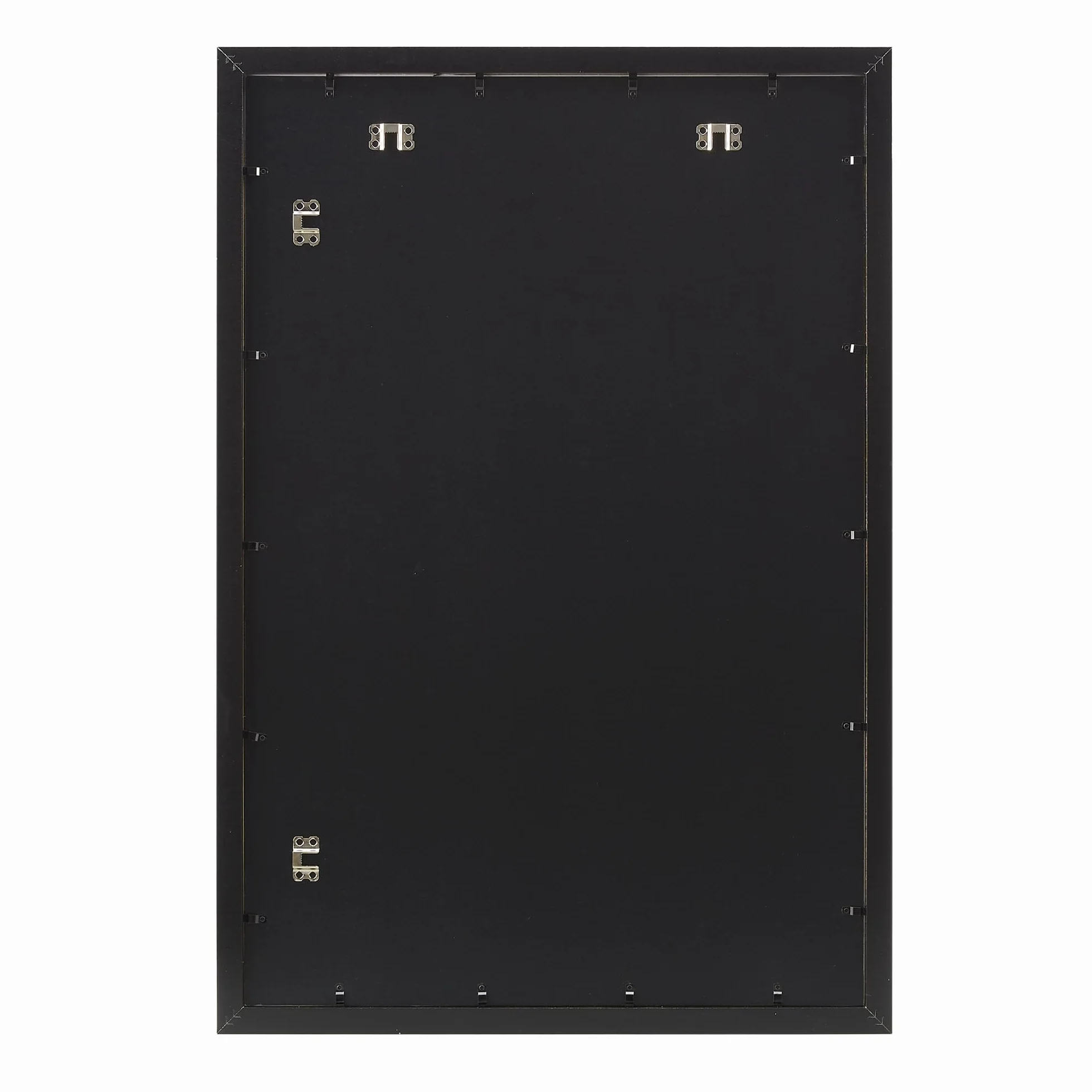 Amazon Basics Cornice Rettangolare in Legno per Poster 51x76cm Nero