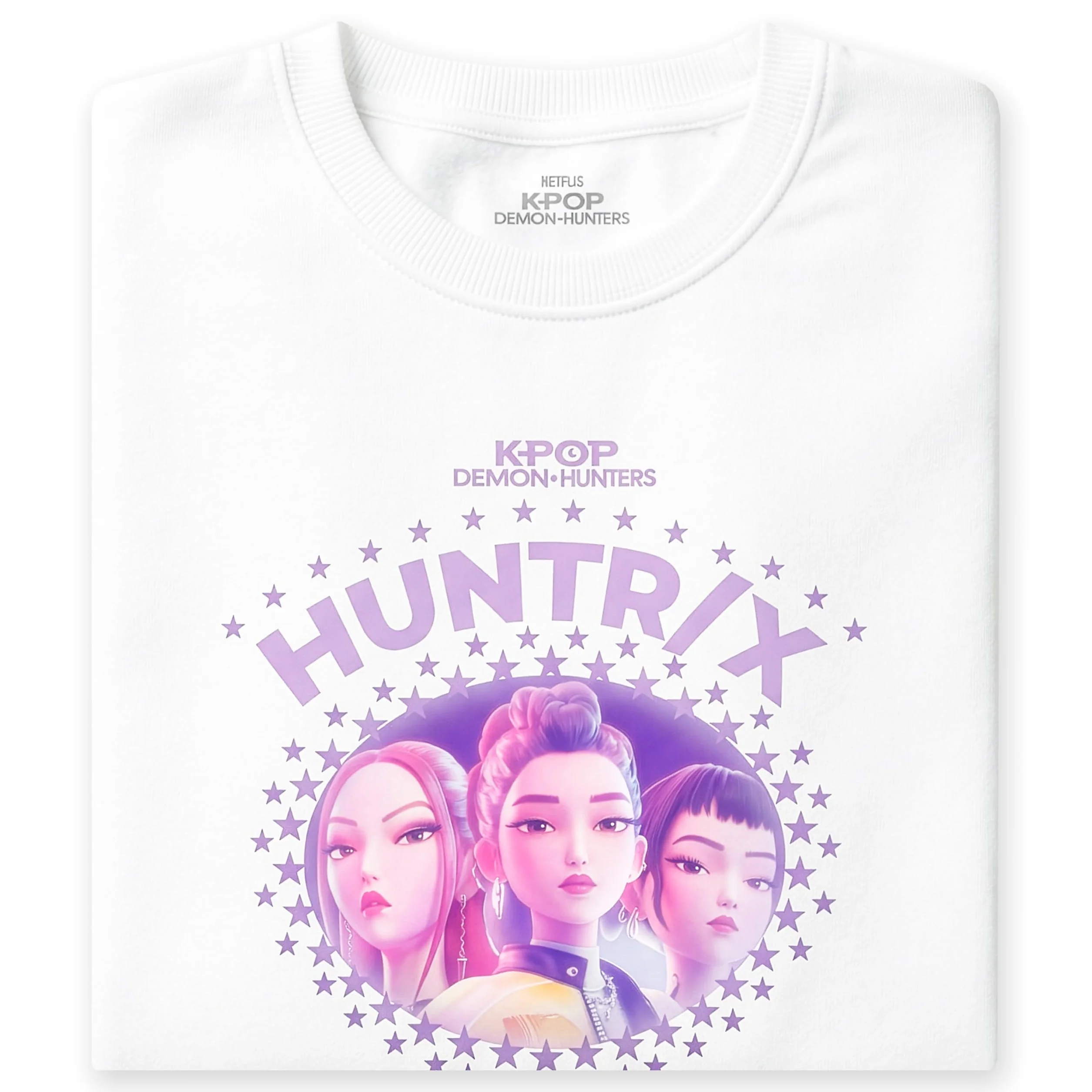 KPop Demon Hunters Felpe Bambino Mira Rumi Zoey Felpa Bambina Cuori Huntrix